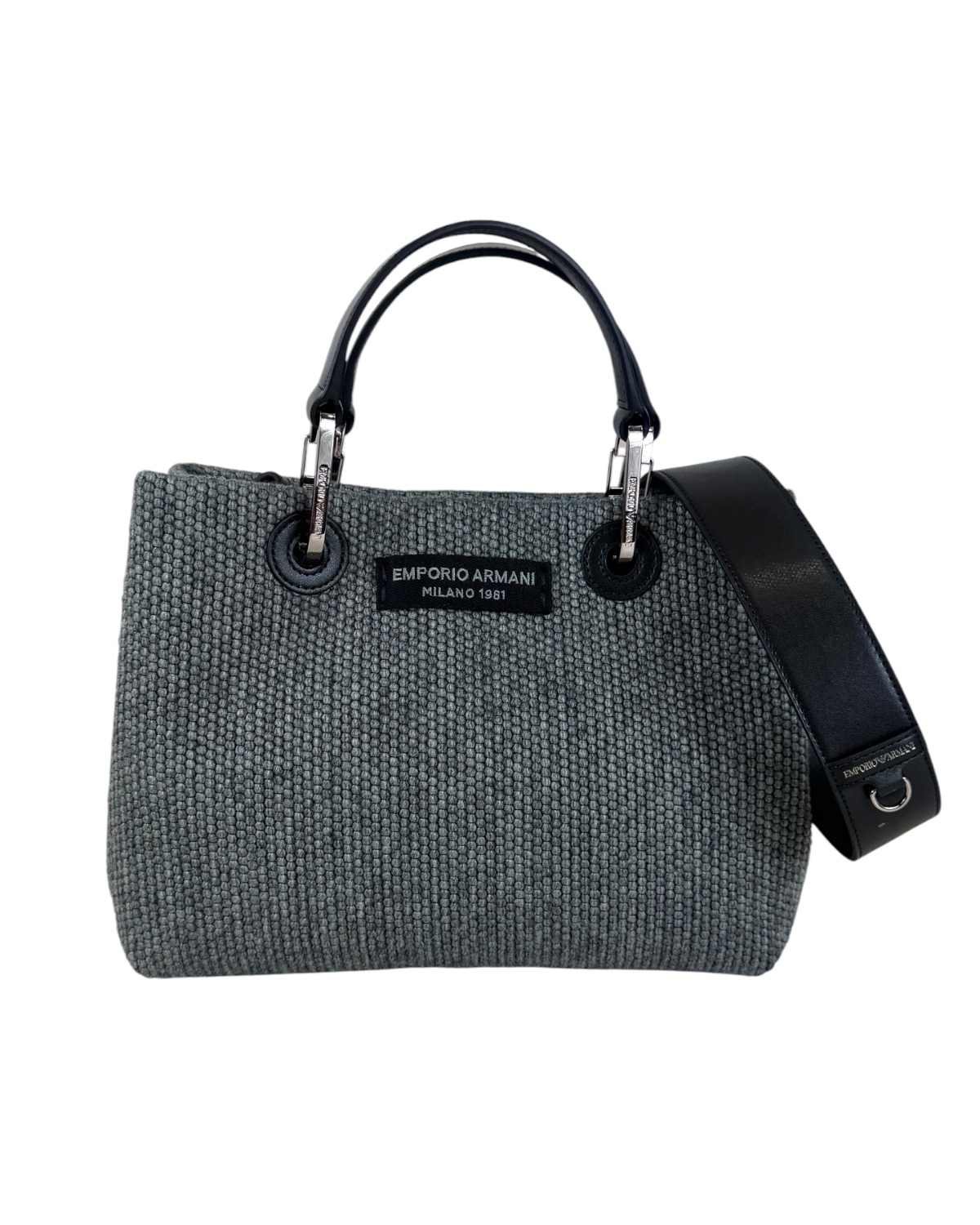EMPORIO ARMANI Woman MyEA Shopping Bag S. EW000361-AF28319-U8045 Grigio