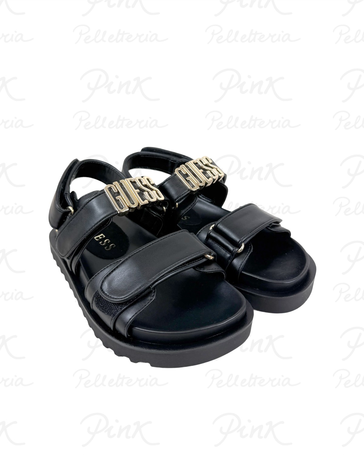 GUESS Fabelis Sandalo 2 Strap FLJFBLELE03 BLA Black