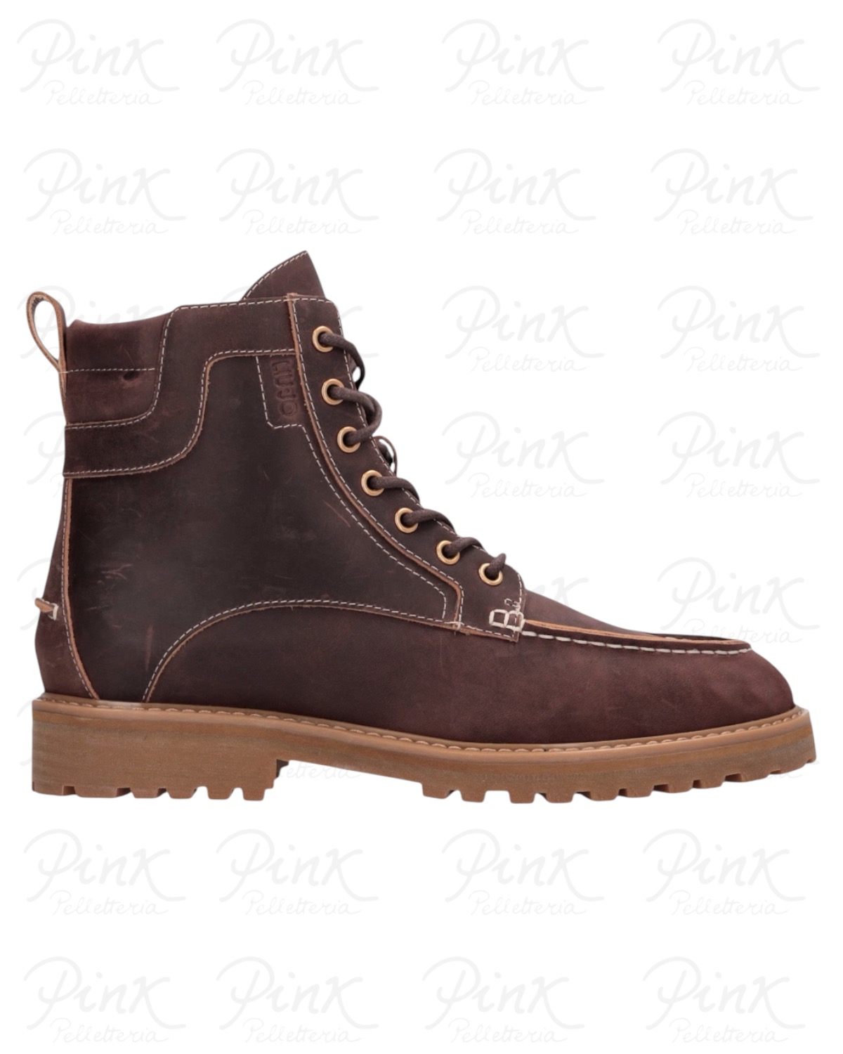 LIU JO Man Lander 02 Ankle Boot 7G6019PX934S3365 Brown