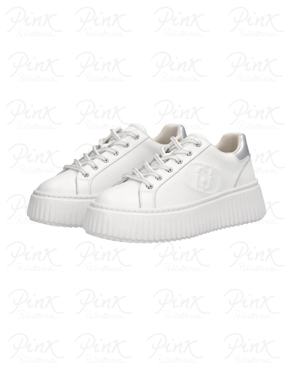 LIU JO Woman Elodie 01 Sneaker BF6059P010201111 White - immagine 5