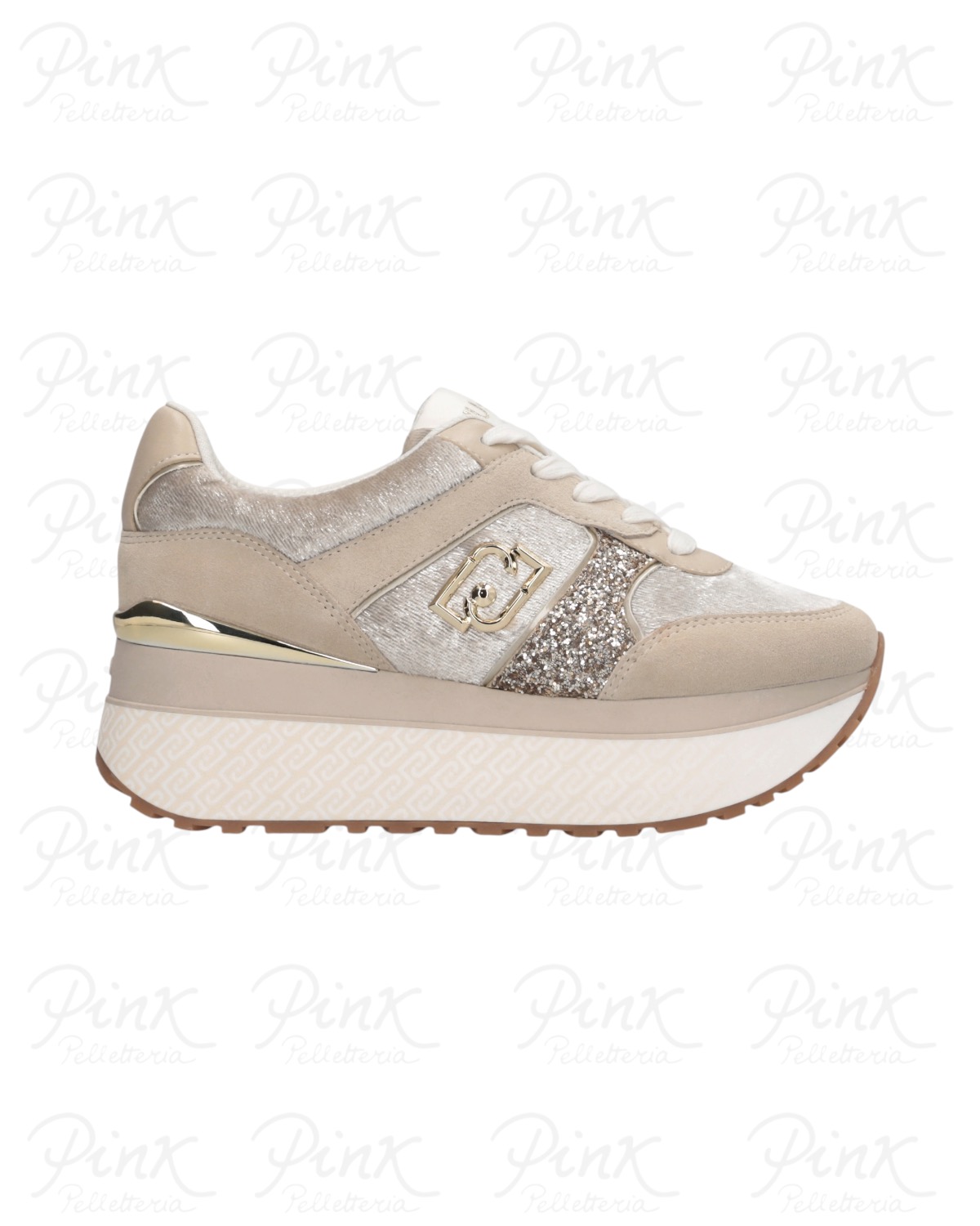 LIU JO Woman Maxi Wonder Plus 02 Sneaker BF6009PX066S3988 Milk/Rope