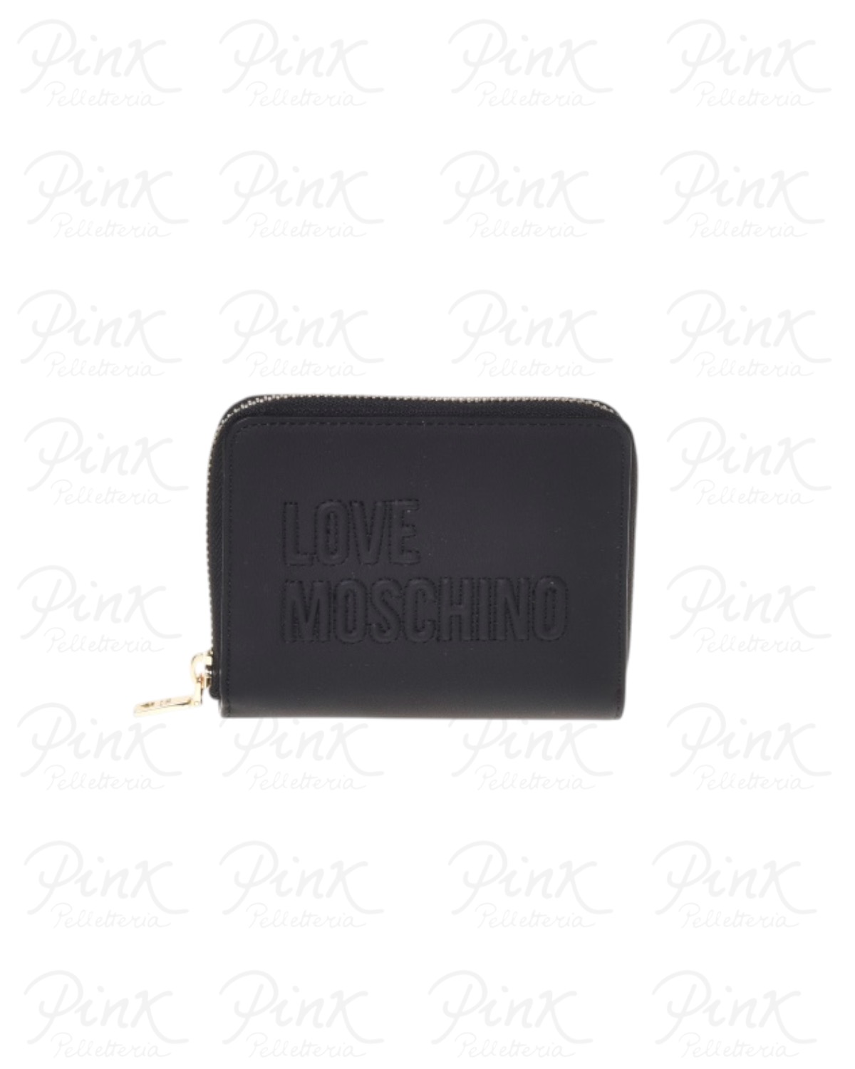 LOVE MOSCHINO Grs Portafogli Picoolo Zip Around JC5502PP1P-LE0-000 Nero