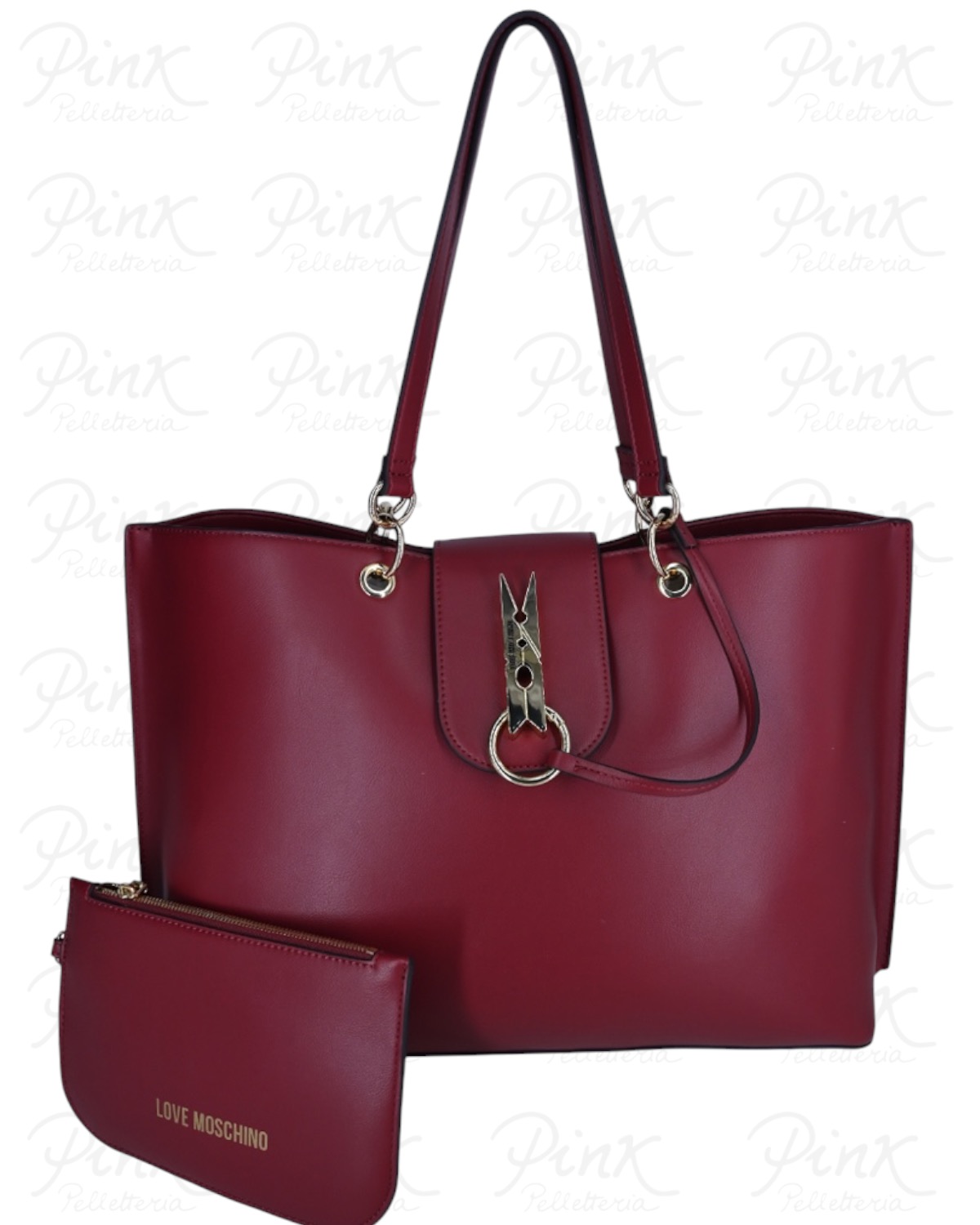 LOVE MOSCHINO Pu Shopping JC4029PP1P-LI0-552 Vino