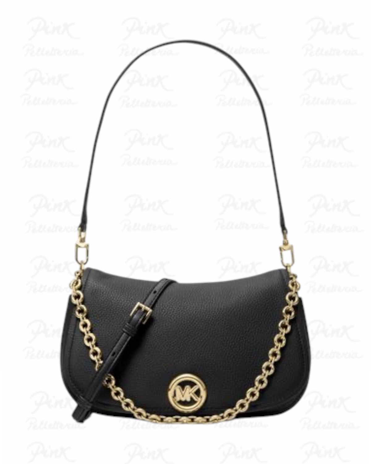 MICHAEL KORS Nolita Md Chain Conv Shoulder 30R6GY5S2L001 Black