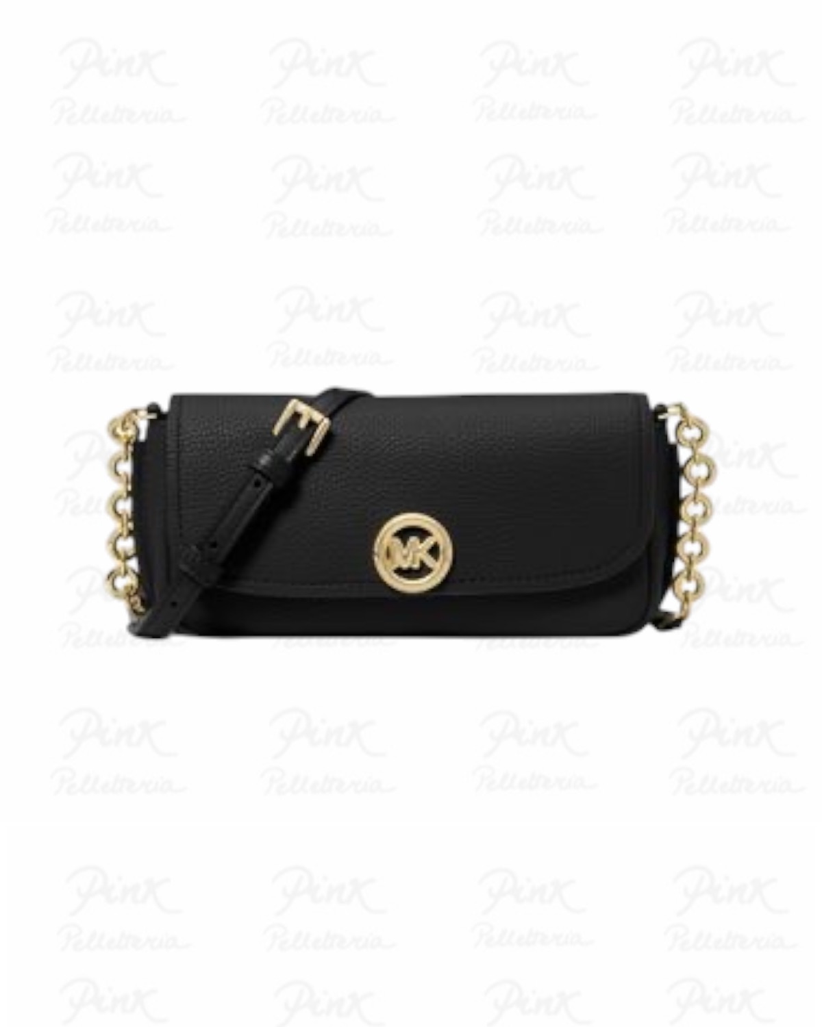 MICHAEL KORS Nolita Sm Flap Chain Xbody 32S6GY5C5L001 Black