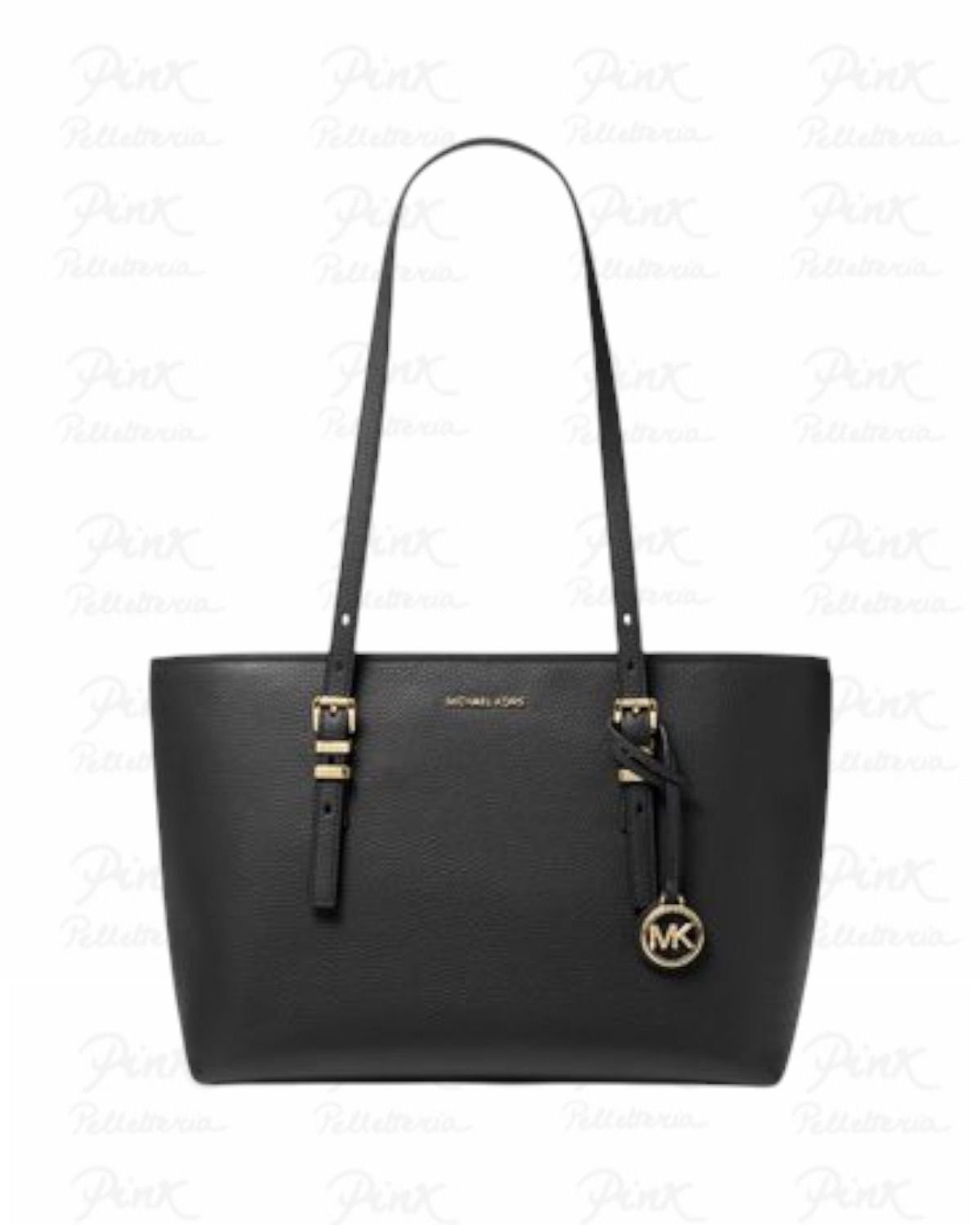 MICHAEL KORS Quinn Md Ew Tz Tote 30T5GQNT2L001 Black
