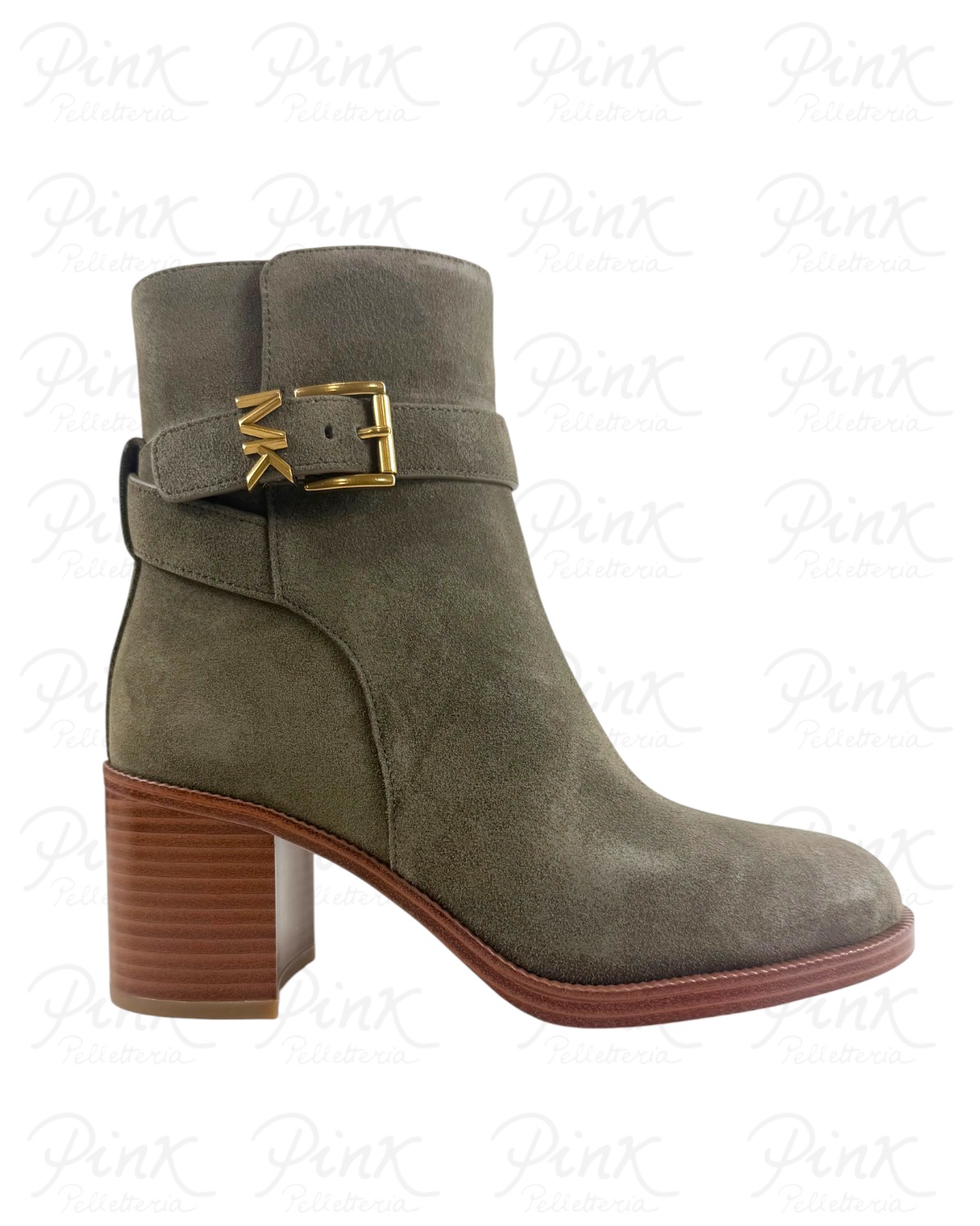 MICHAEL KORS Rachel Heeled Bootie 40T6RCME5S282 Loden