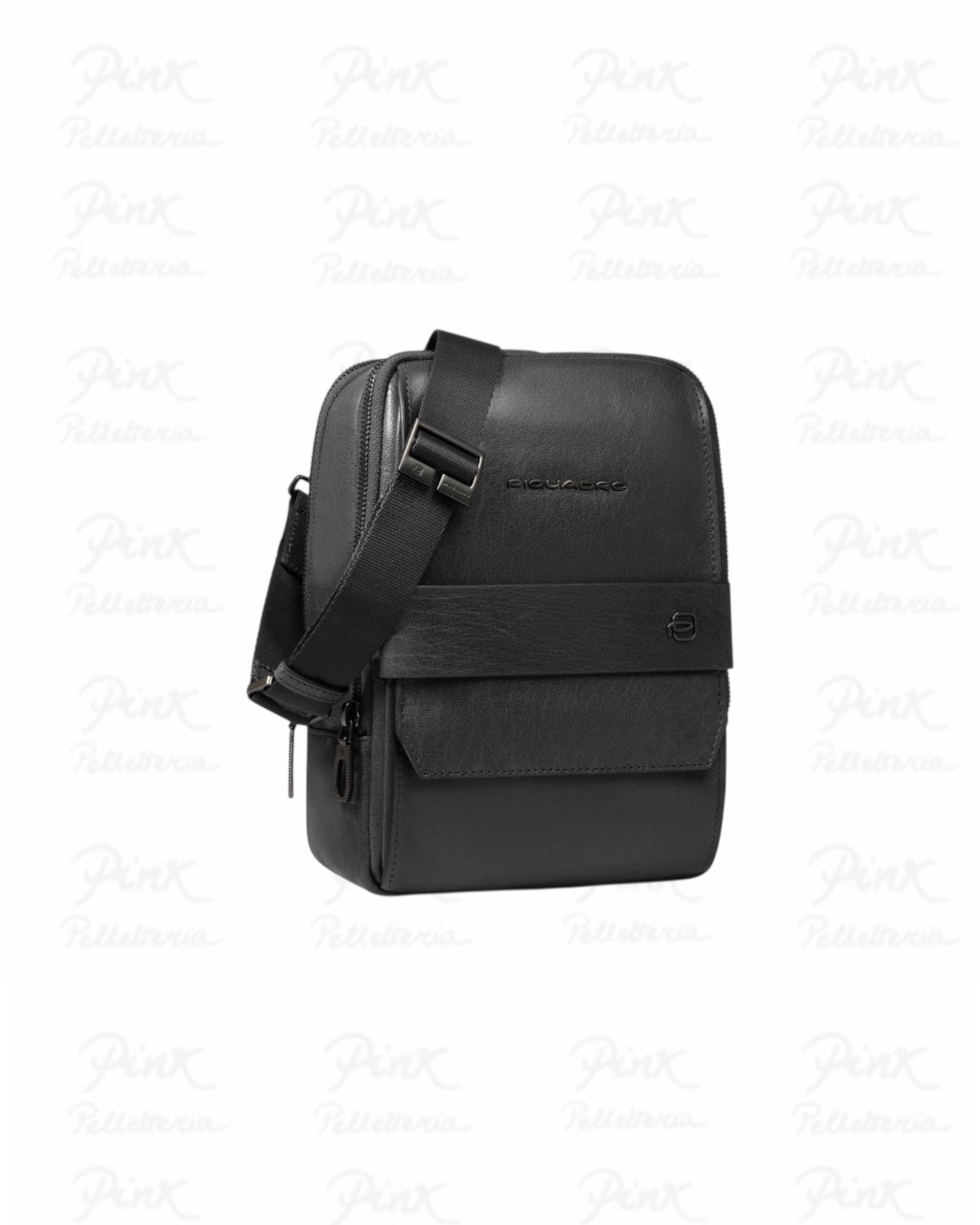 PIQUADRO Borsello Ipad Mini in Pelle CA7030S141/N Nero - immagine 2