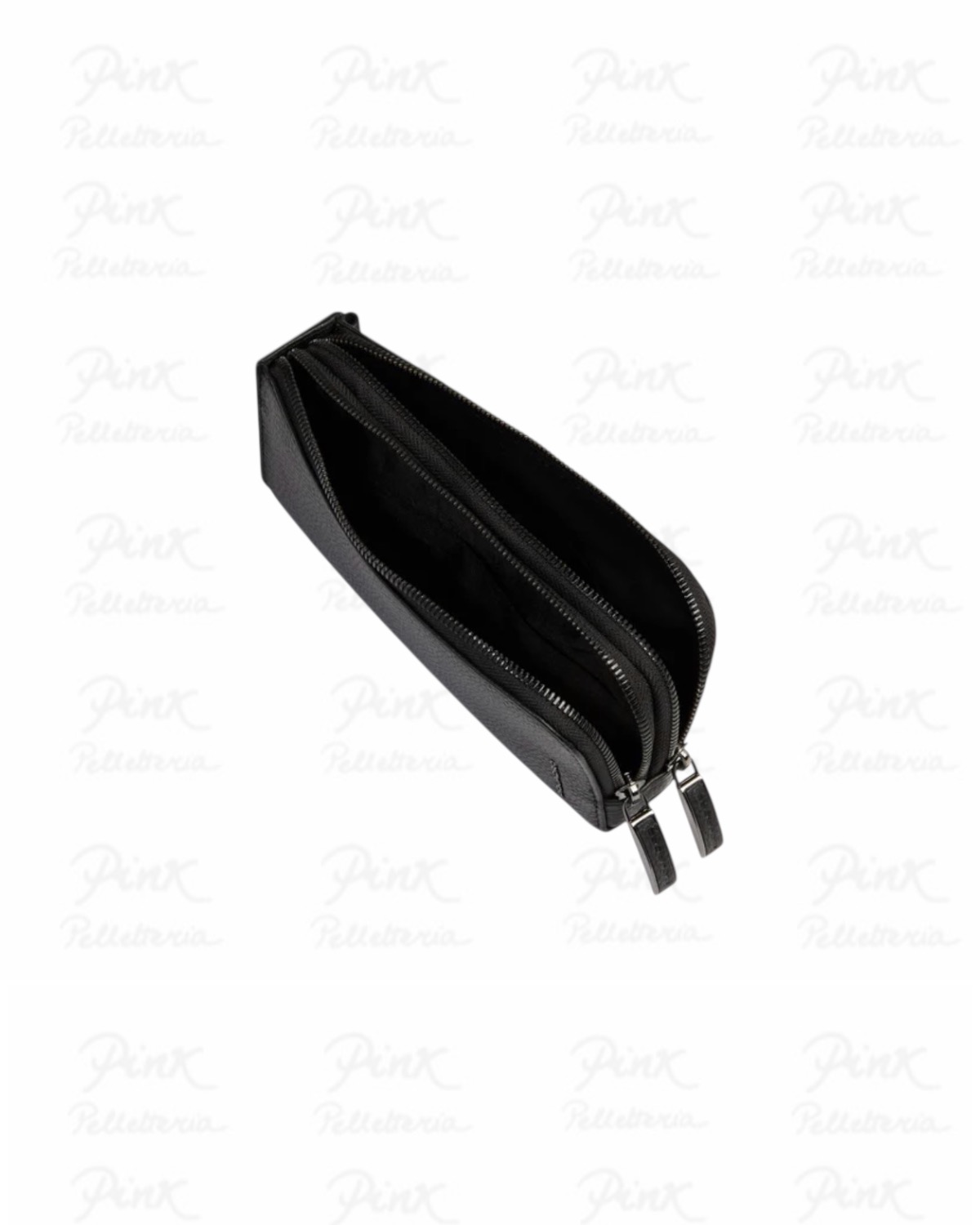 PIQUADRO Pochette in Pelle AC7037MOS/N Nero - immagine 2