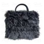 RUE MADAM PARIS Aspen Mini Tote Bag 1581 Silver Fox
