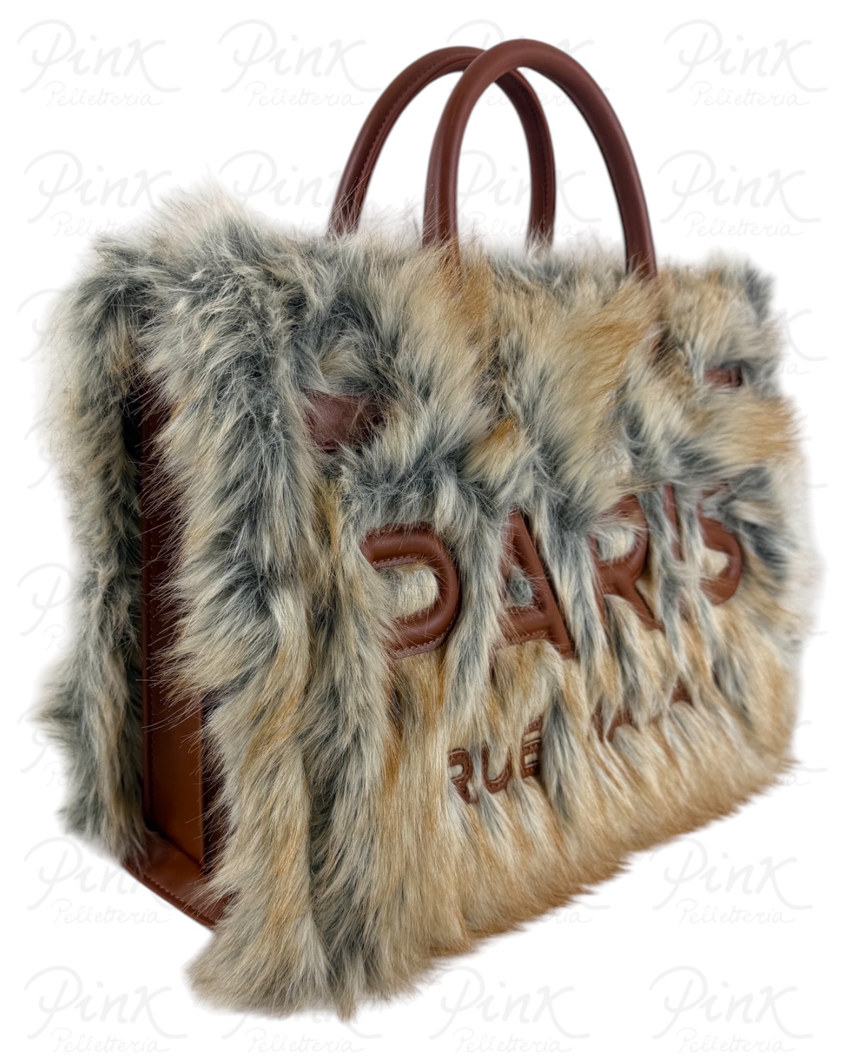 RUE MADAM PARIS Aspen Tote Bag 1582 Amber Fox - immagine 2