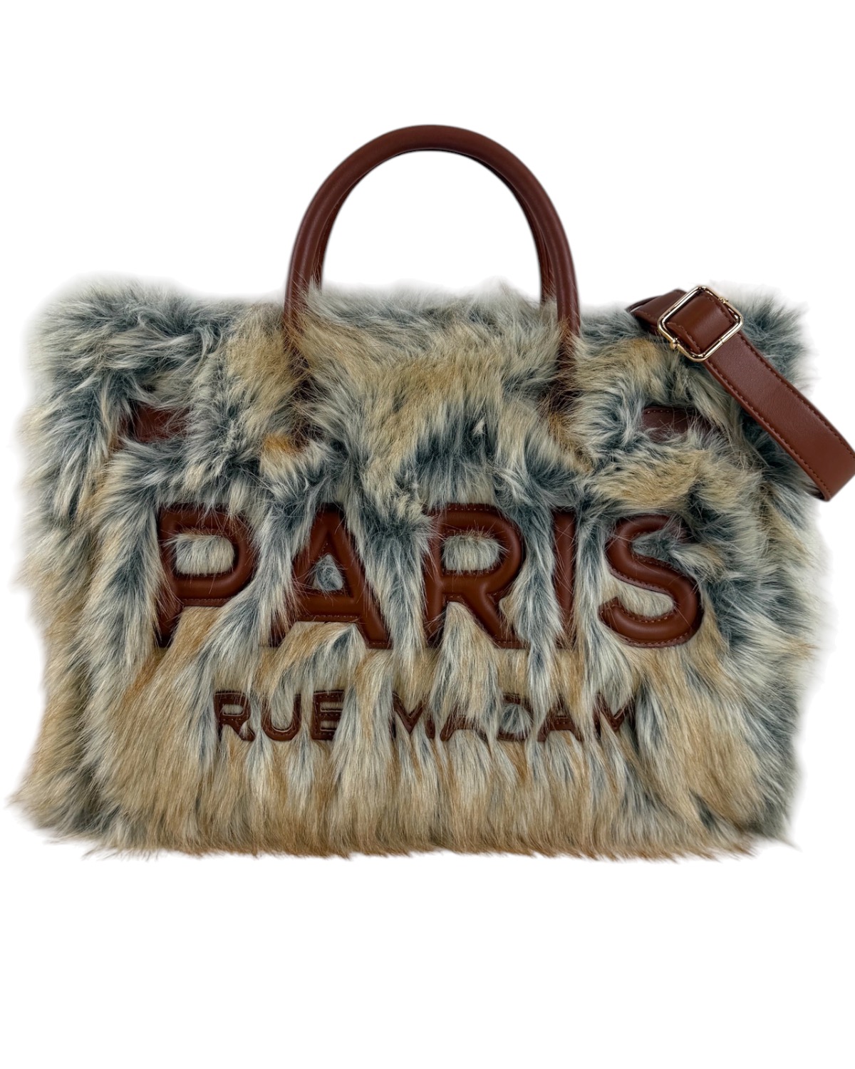 RUE MADAM PARIS Aspen Tote Bag 1582 Amber Fox