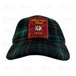 RUE MADAM PARIS Chamonix Cap Accessories 1589 Tartan Green
