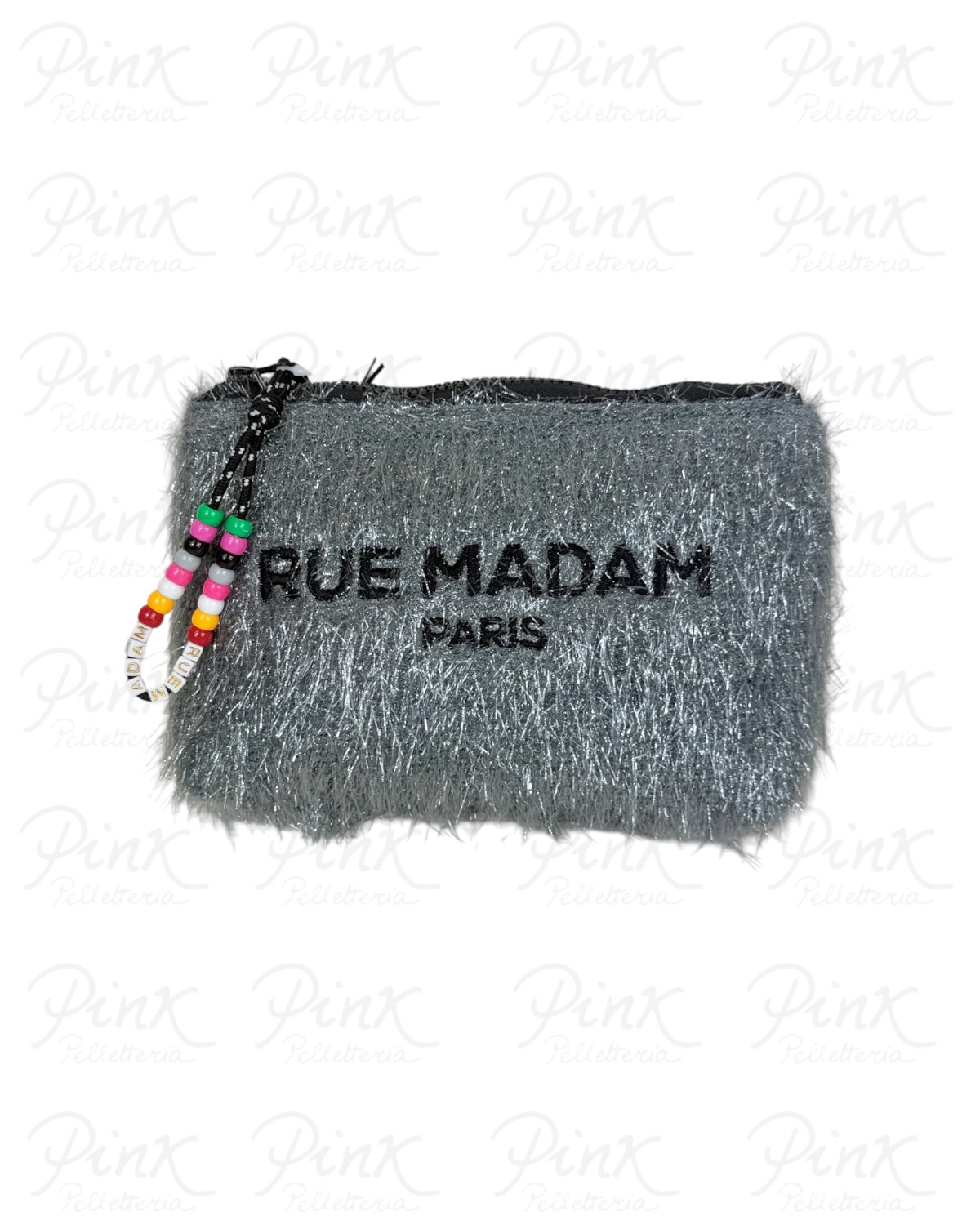 RUE MADAM PARIS Rm Winter Clutch Accessories 1634 Argento