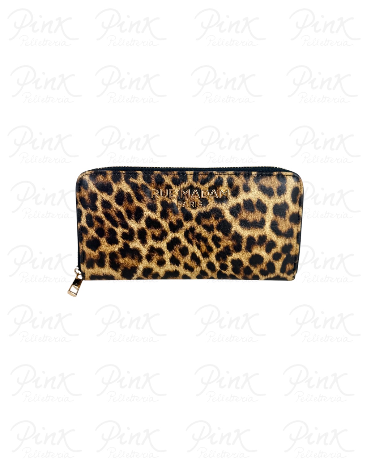 RUE MADAM PARIS Sauvage Wallet XL 1639 Leopard