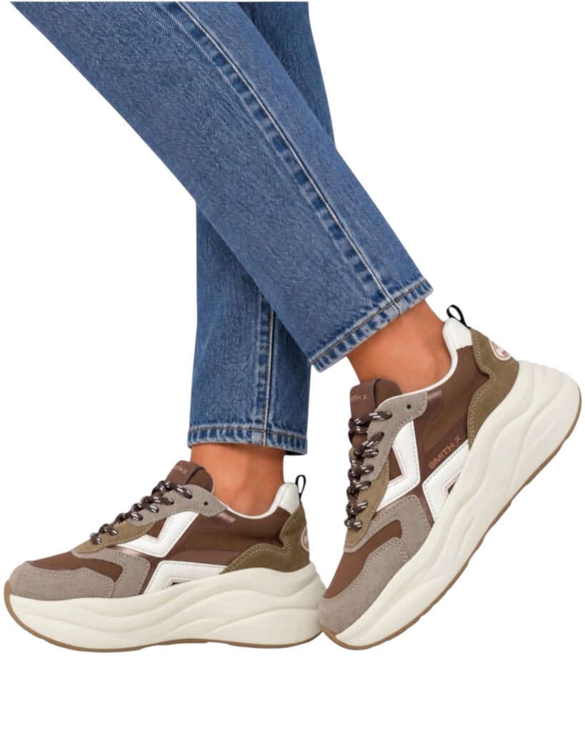 SMITH by Alexander Smith Horizon Sneaker Woman SXBEHZW-9000-CSF Sand Off White