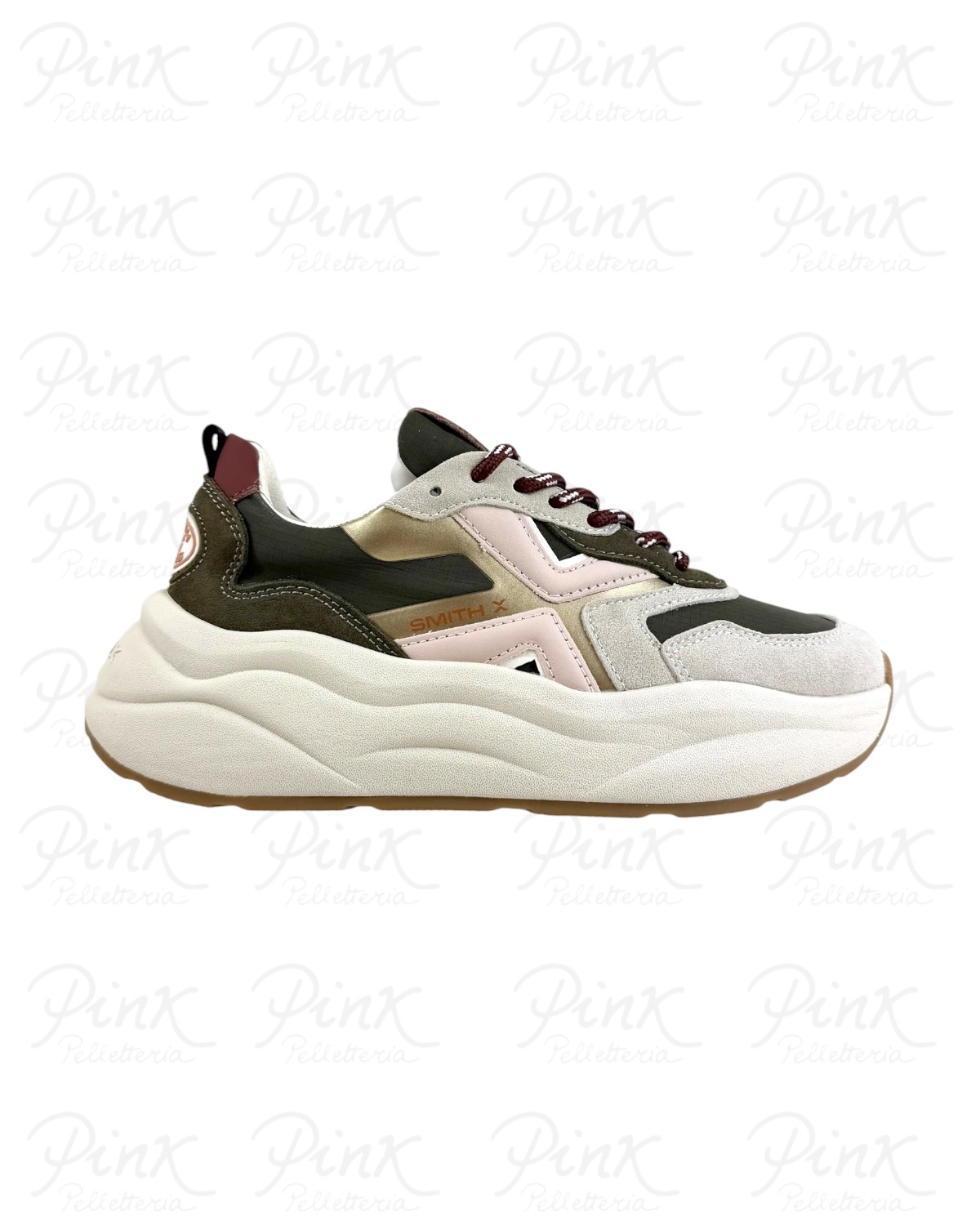 SMITH by Alexander Smith Horizon Sneaker Woman SXBEHZW-9000-GON Green Olive Nude