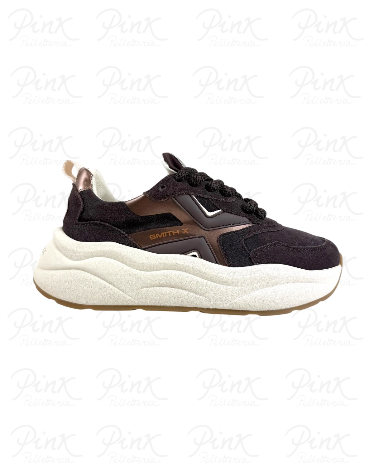 SMITH by Alexander Smith Horizon Sneaker Woman SXBEHZW-9202-DWZ Dark Brown Bronze
