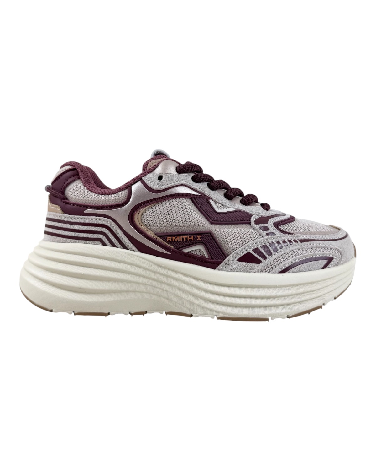 SMITH by Alexander Smith Storm Sneaker Woman SXBESMW-9807-LPB Light Pink Bordeaux
