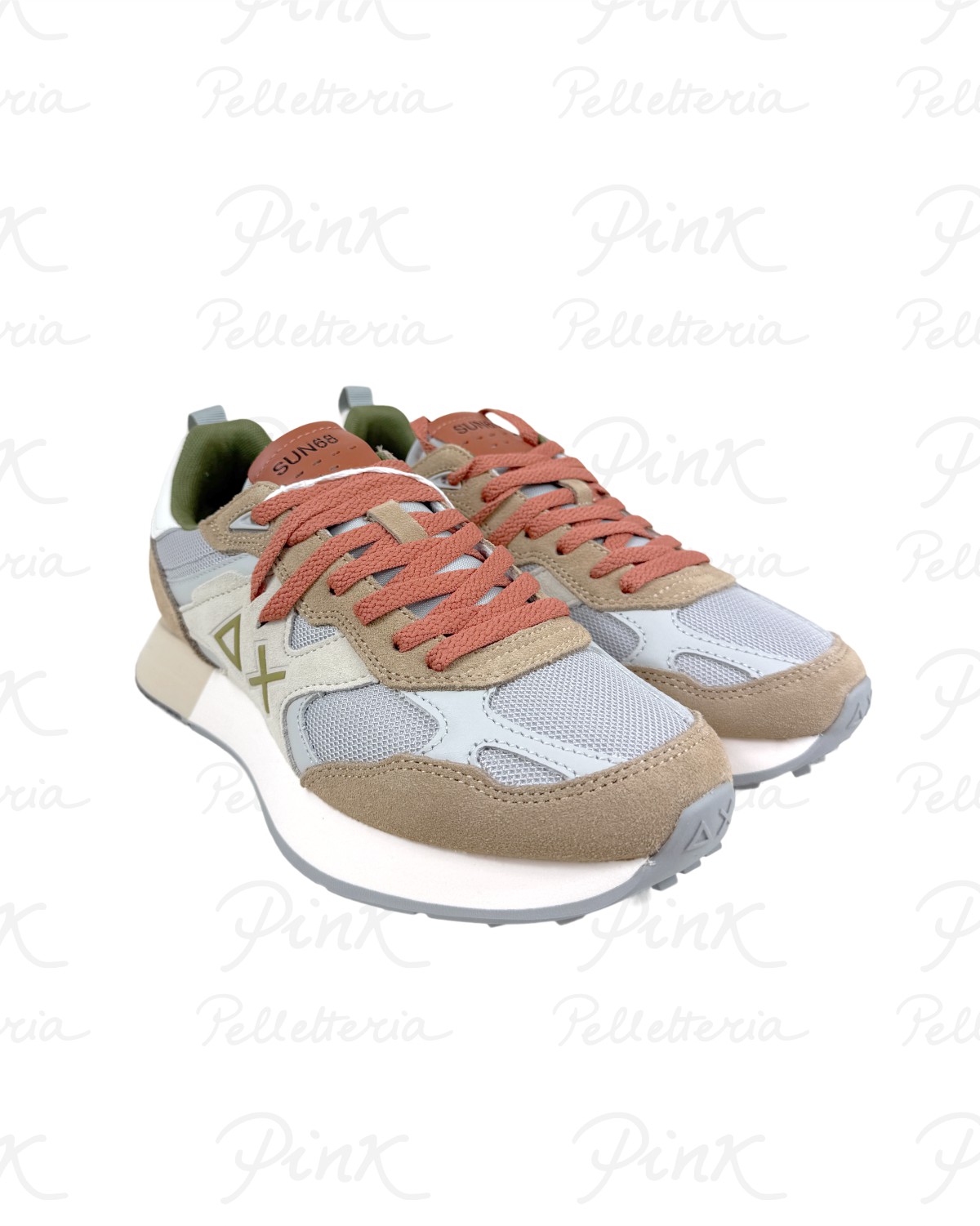SUN68 Jaki Outdoor Sneaker Uomo BZ36118 16 Beige.