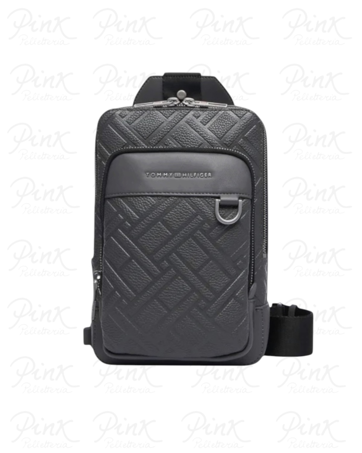 TOMMY HILFIGER Man Th Flag Slingpack AM0AM14430-PSM Grey