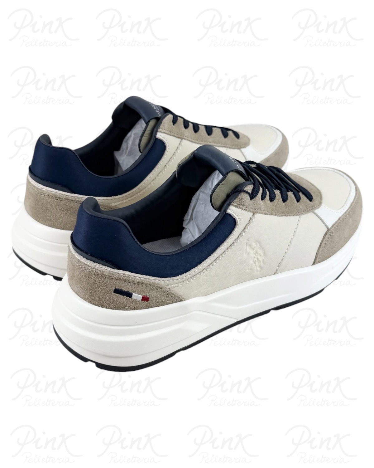 U.S. POLO ASSN. Man Cemented Sneaker PARKER001-TAU Taupe - immagine 4