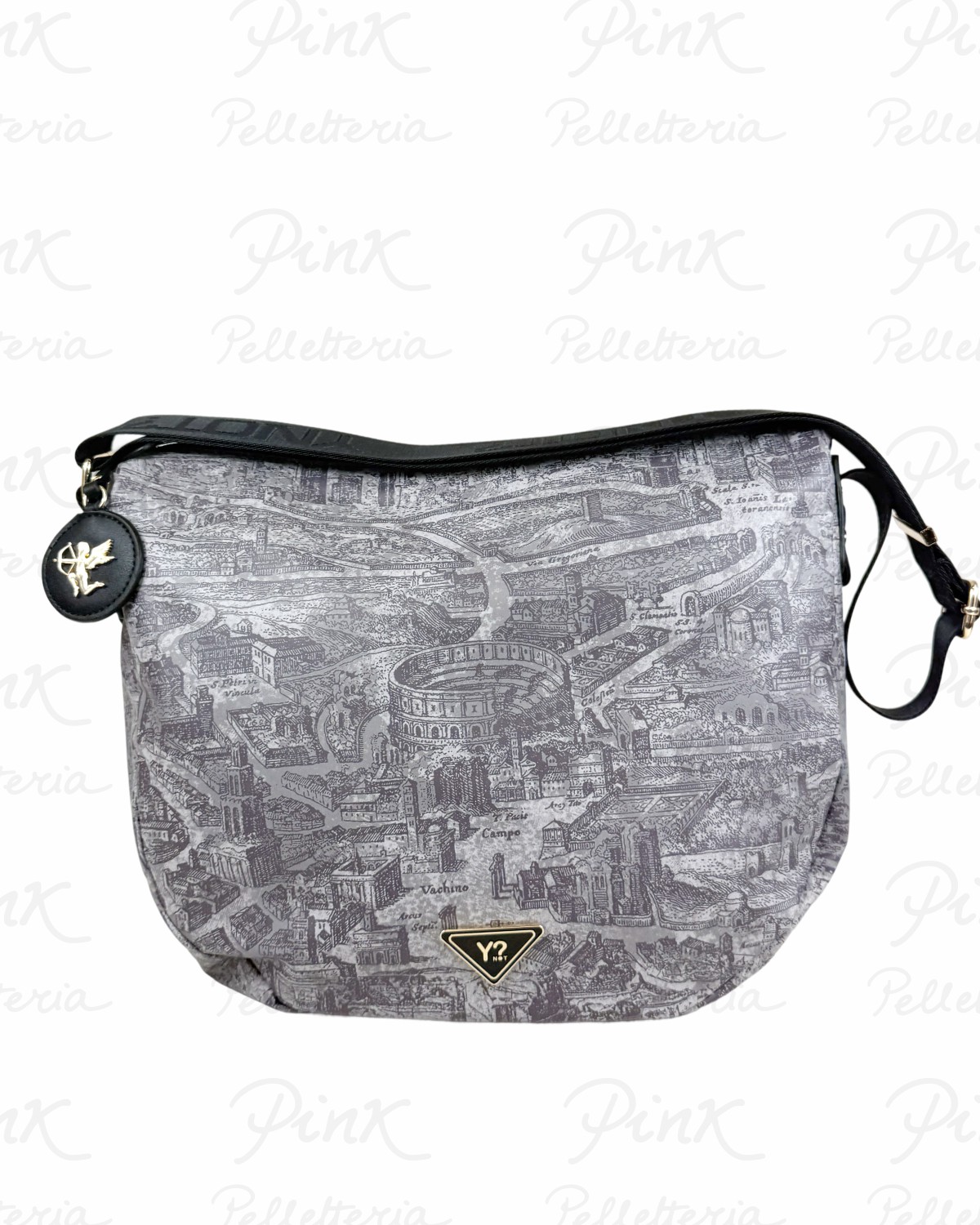 YNOT Gum Hobo Bag L GUM011S6 Black