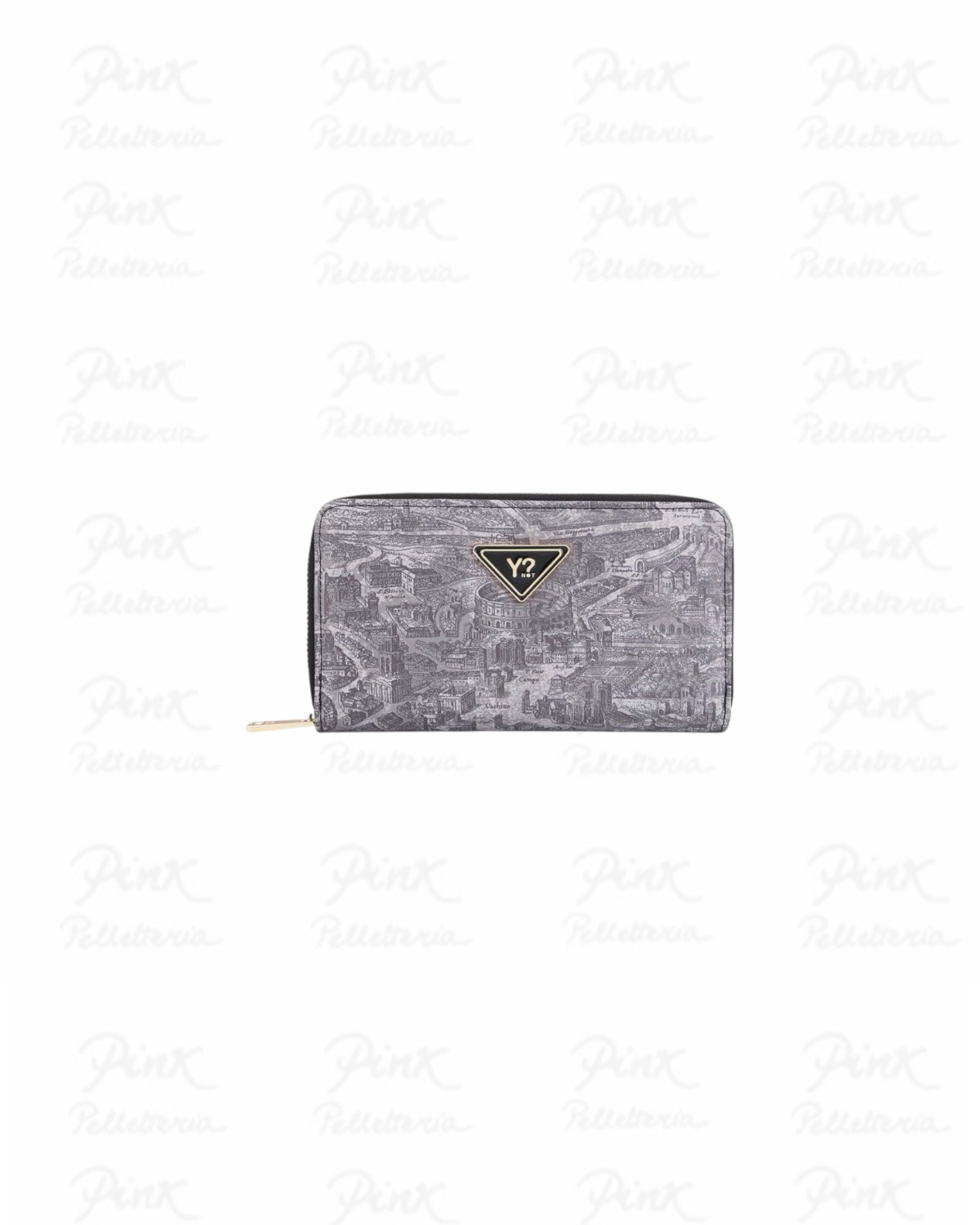 YNOT Gum Zip Wallet L GUM361S6 Black