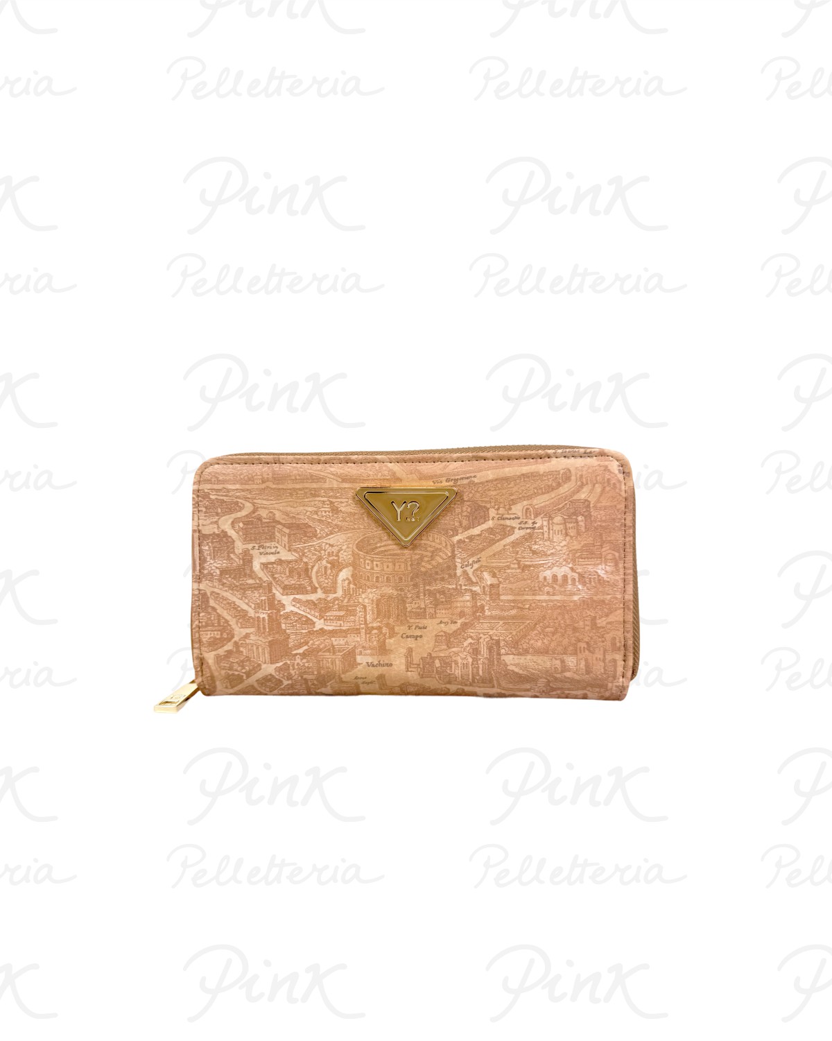 YNOT Gum Zip Wallet L GUM361S6 Tan
