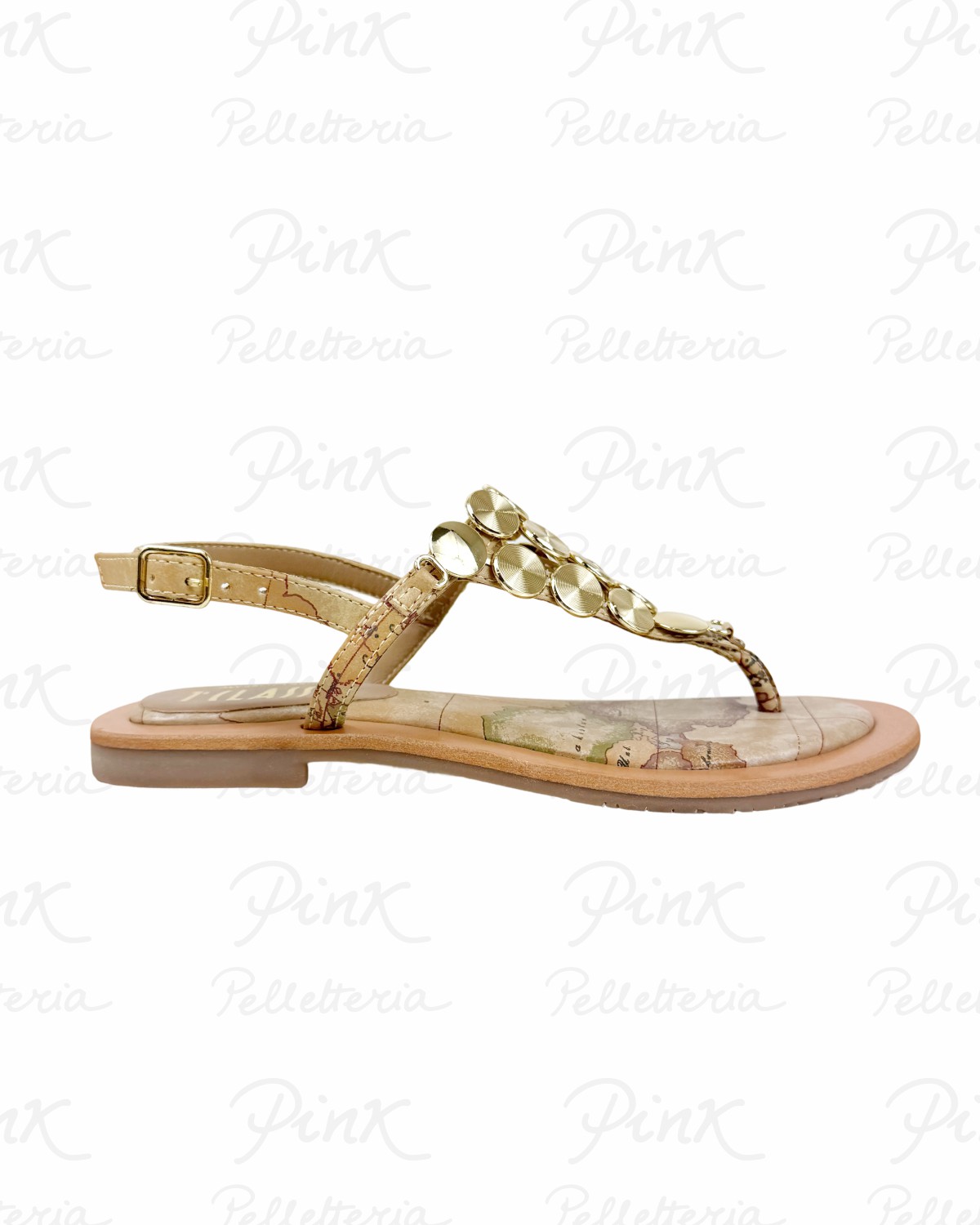 ALVIERO MARTINI PRIMA CLASSE Infradito Flat 1364-9800-0010 Naturale.