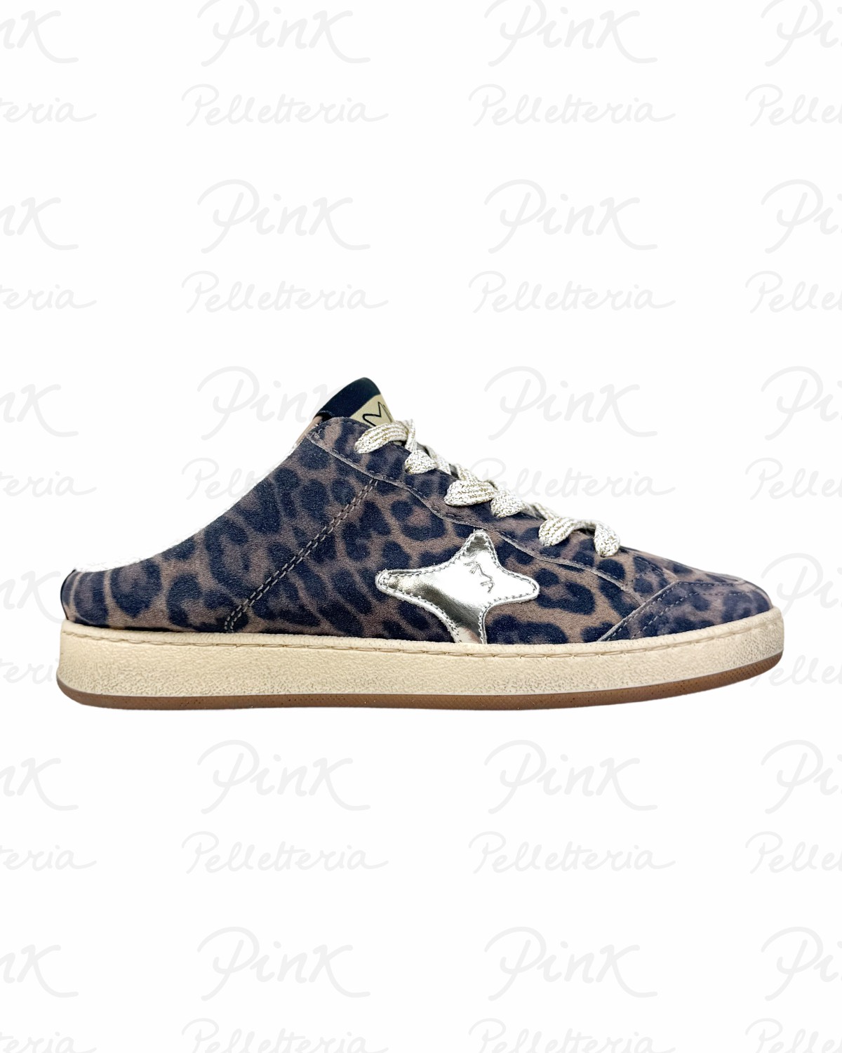 AMA-BRAND Sabot Mule Sneaker Low 4600 Leopard