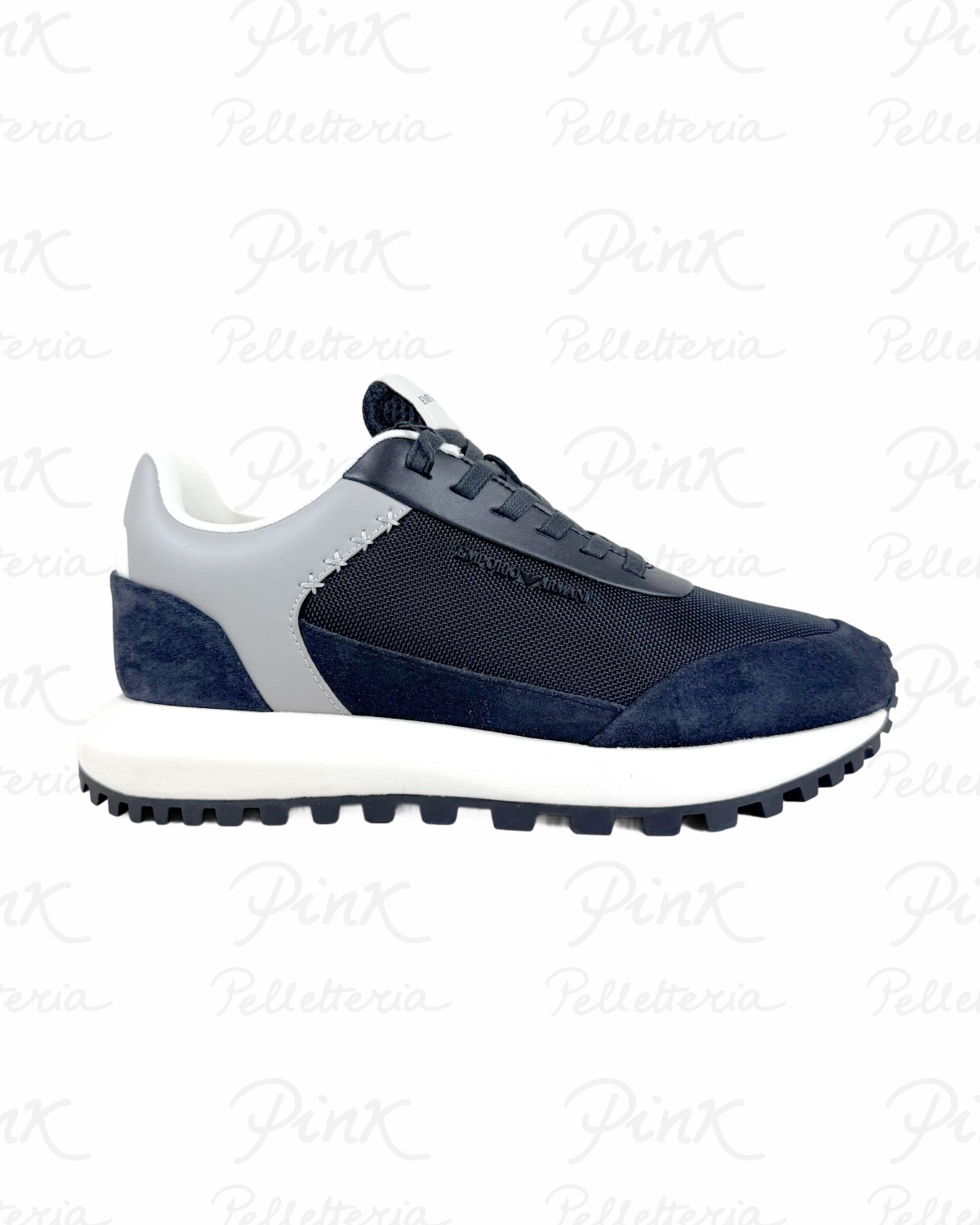 EMPORIO ARMANI .Mex Sneaker Man EM004839 AF24321 MB617 Blue.
