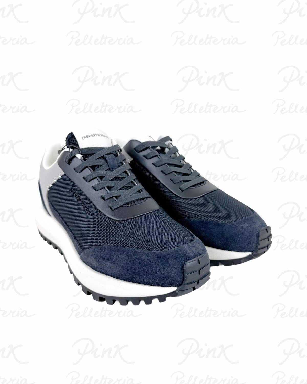 EMPORIO ARMANI .Mex Sneaker Man EM004839 AF24321 MB617 Blue.