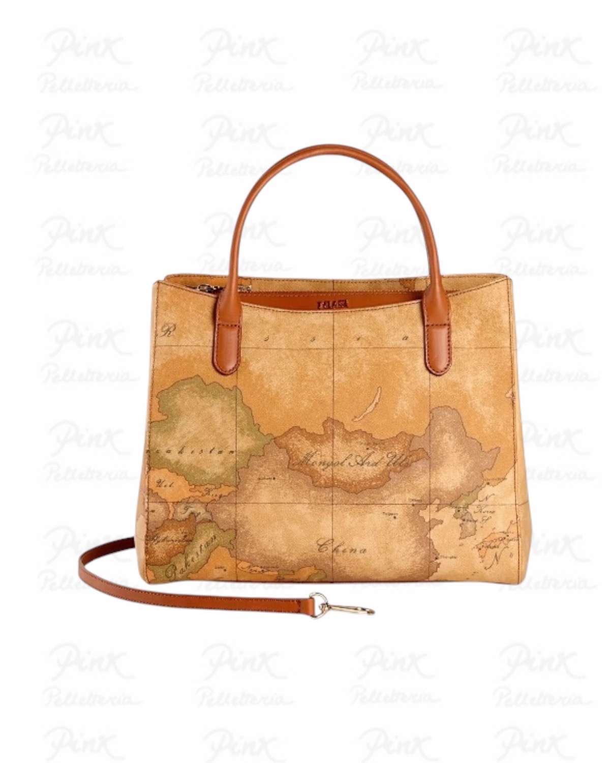 ALVIERO MARTINI PRIMA CLASSE Borsa 3 Tasche Piccola con Tracolla E003 6000 0010 Naturale