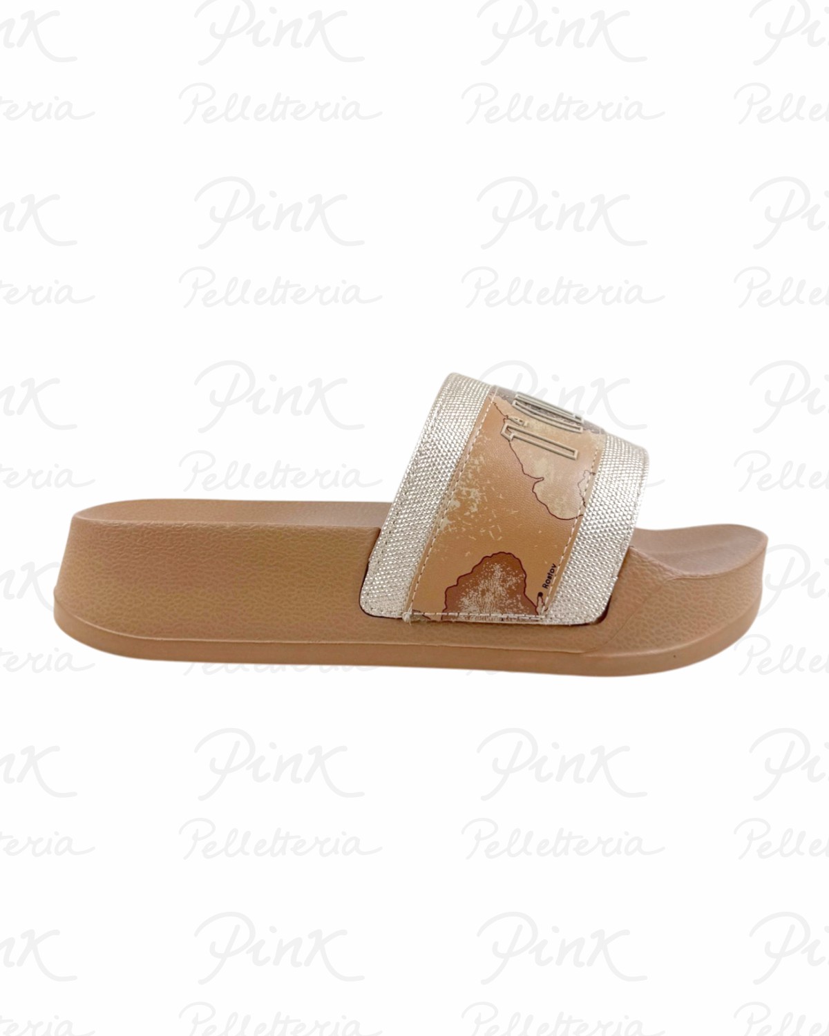 ALVIERO MARTINI PRIMA CLASSE Ciabatta Alta 2504-0513-X124 PlatinoGeo Beige.