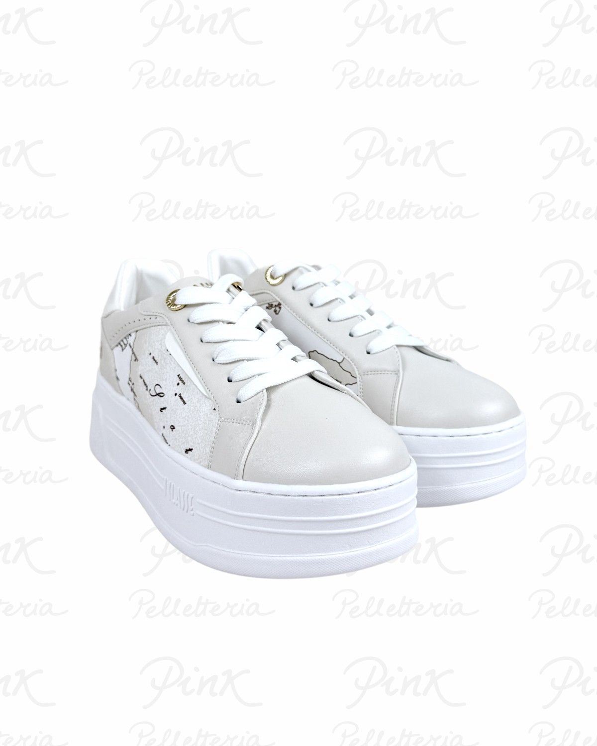 ALVIERO MARTINI PRIMA CLASSE Geo Elevate Sneaker 1341-752B-0905 Avorio.