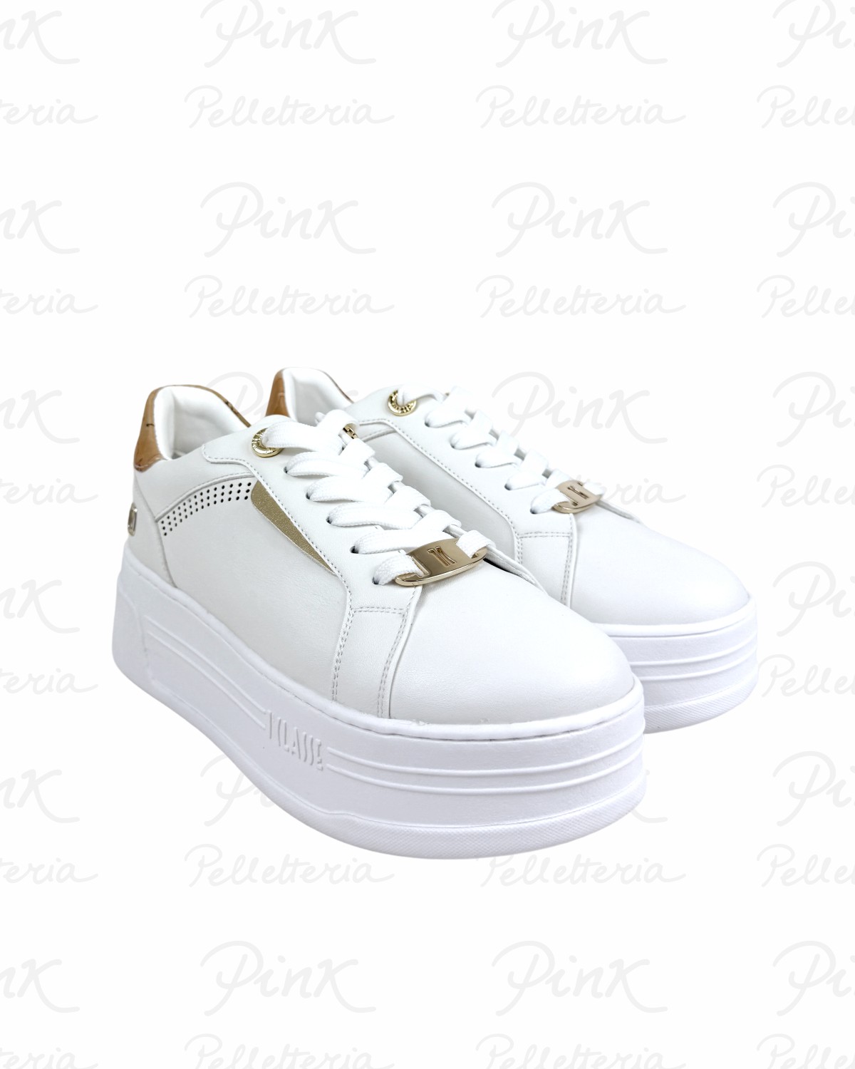 ALVIERO MARTINI PRIMA CLASSE Geo Elevate Sneaker 1342-300E-0900 Bianco.