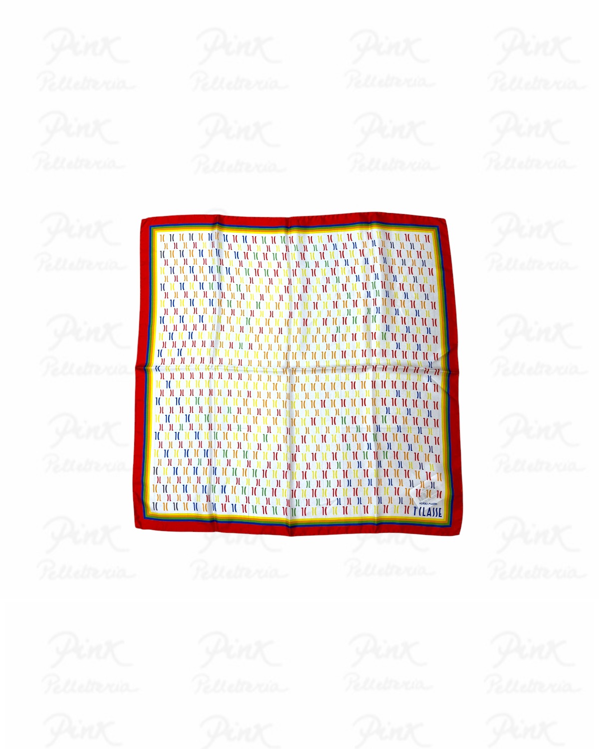 ALVIERO MARTINI PRIMA CLASSE Rainbow Foulard Monogram F006-9642-0028 Multicolor