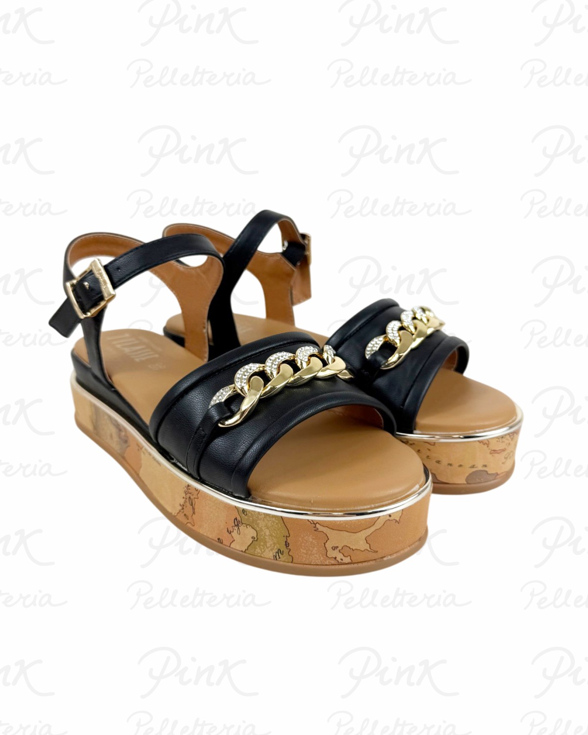 ALVIERO MARTINI PRIMA CLASSE Sandalo 2479-0371-W999 Nero.