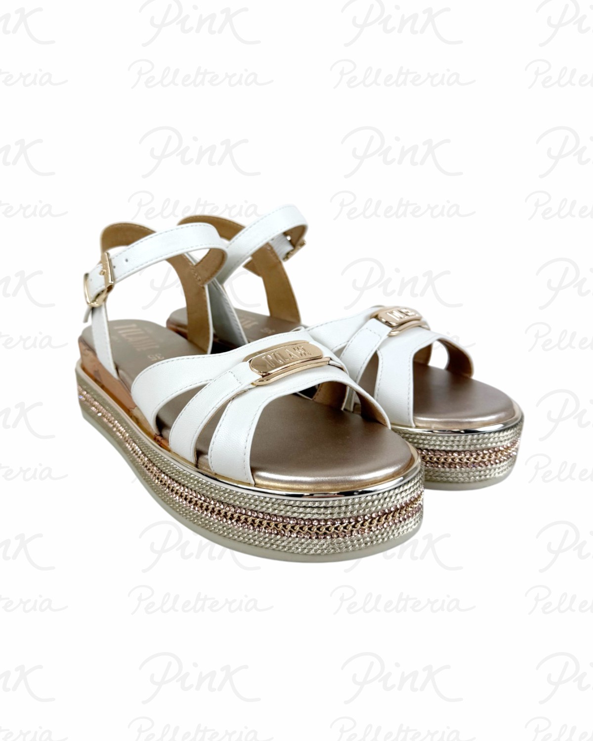 ALVIERO MARTINI PRIMA CLASSE Sandalo 2489-0371-W530 Bianco Sporco.