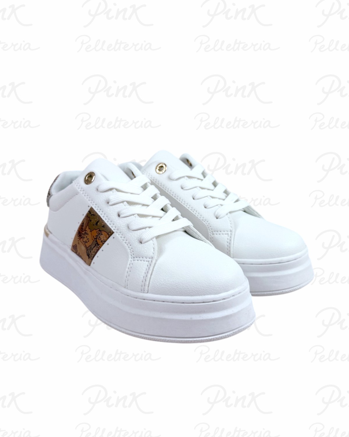 ALVIERO MARTINI PRIMA CLASSE Sneaker 2422-0289-X013 BiancoGeo Beige.