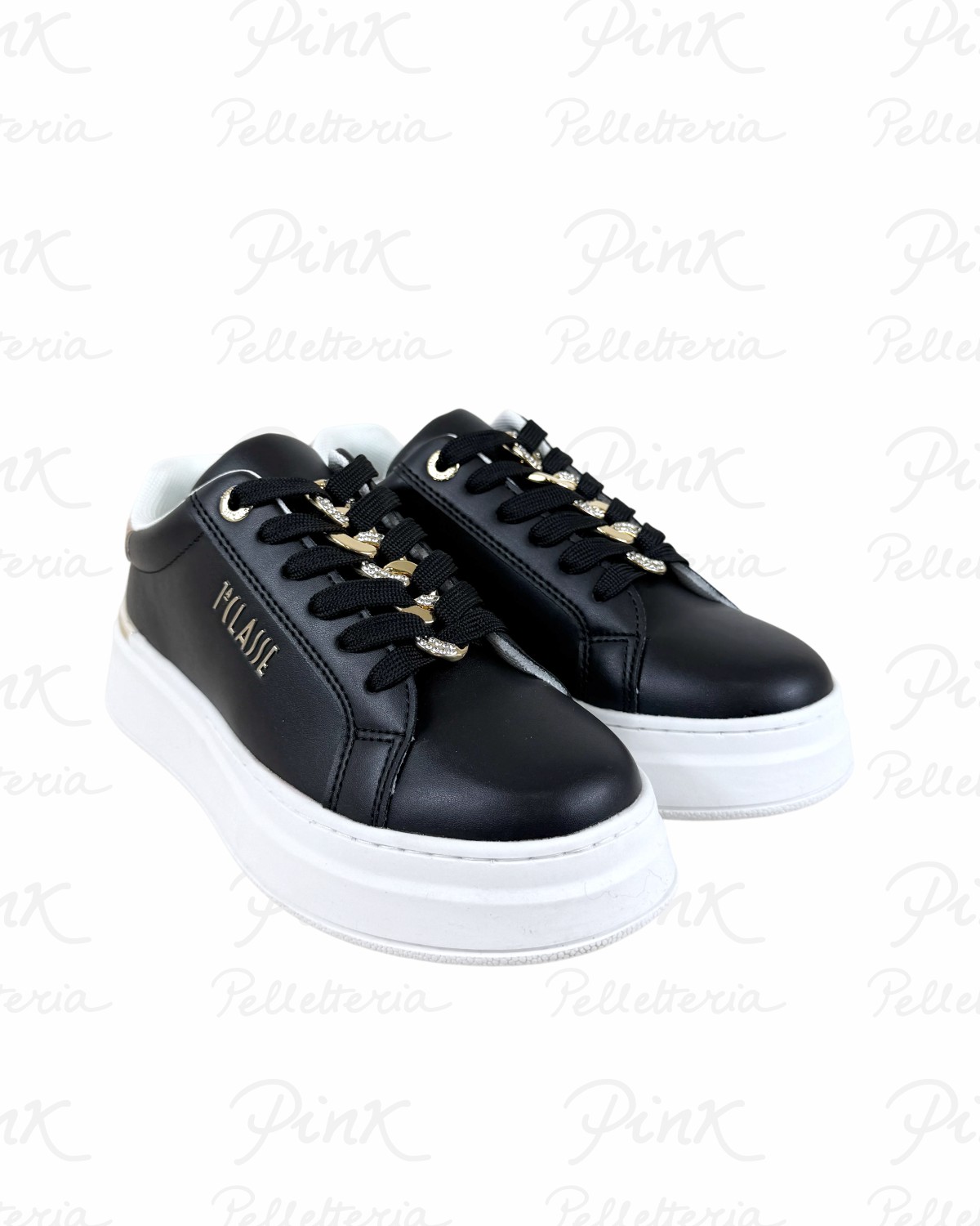 ALVIERO MARTINI PRIMA CLASSE Sneaker 2427-0289-X550 NeroGeo Beige.