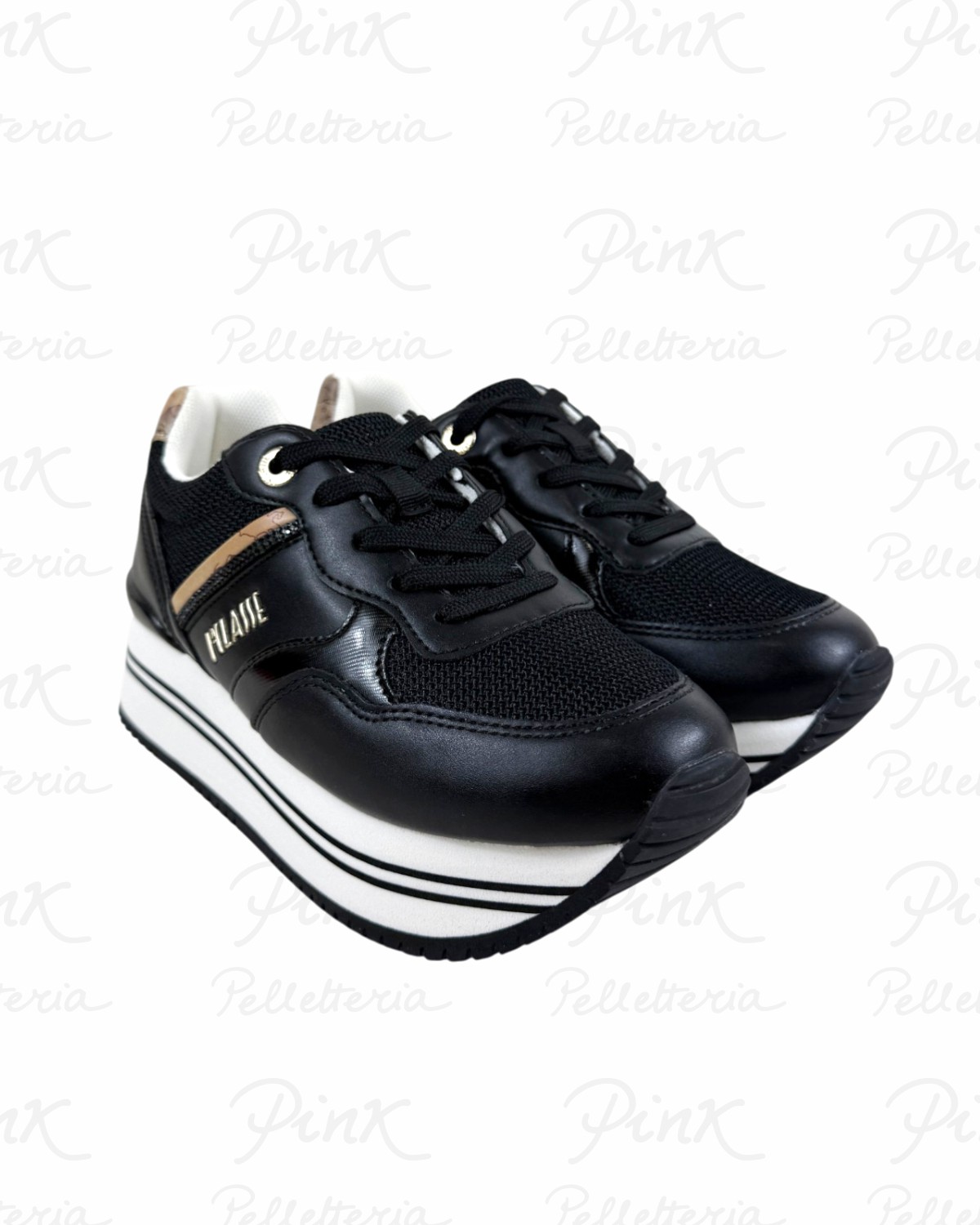 ALVIERO MARTINI PRIMA CLASSE Sneaker 2441-0558-X550 NeroGeo Beige.
