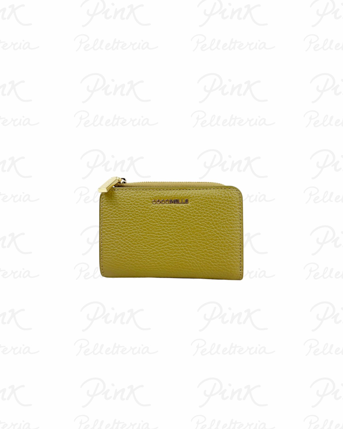 COCCINELLE Metallic Soft Portafoglio Piccolo E2MW511D101 G43 Seagrass