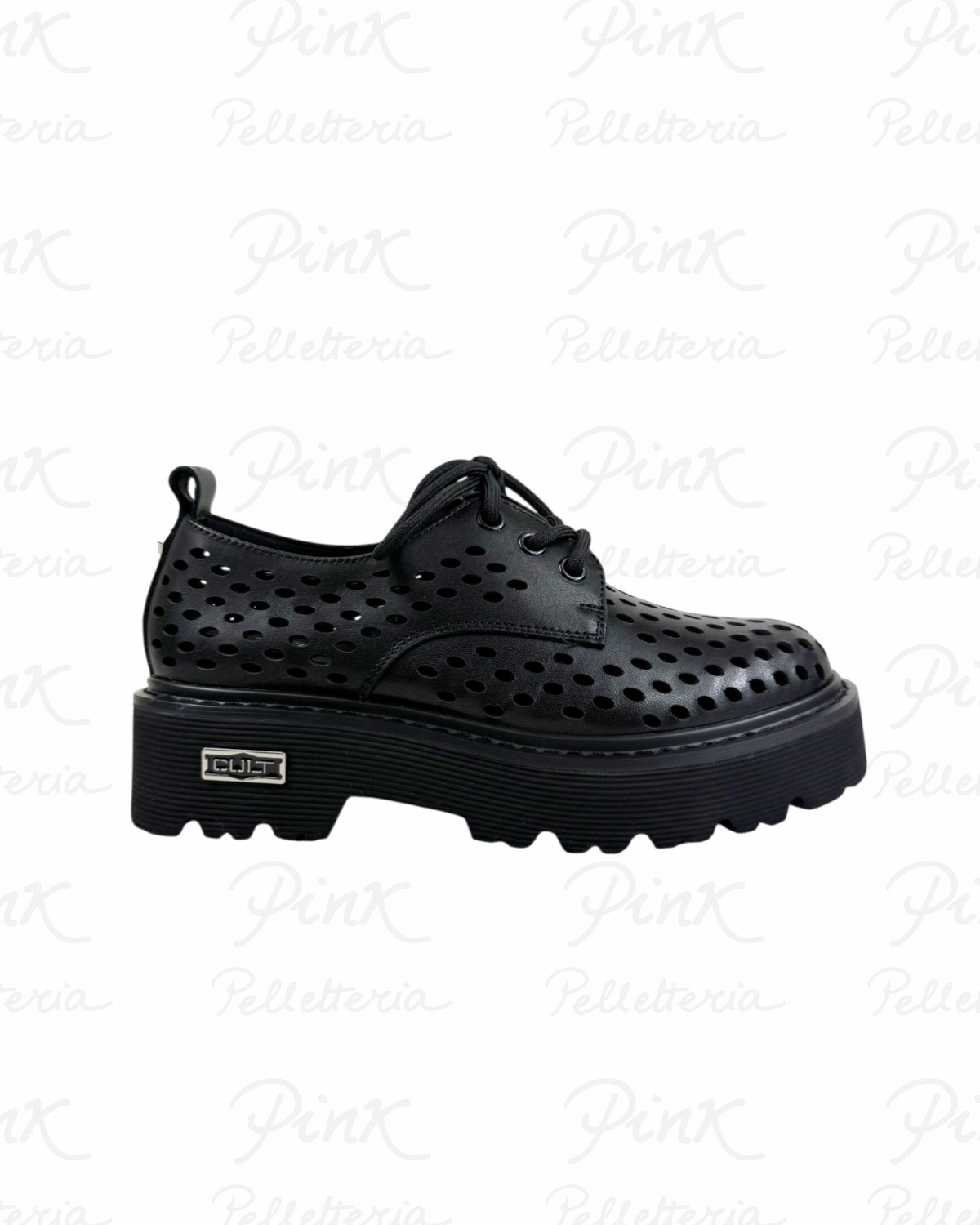 CULT Slash Stringata Traforata CLW4692-00 Black.