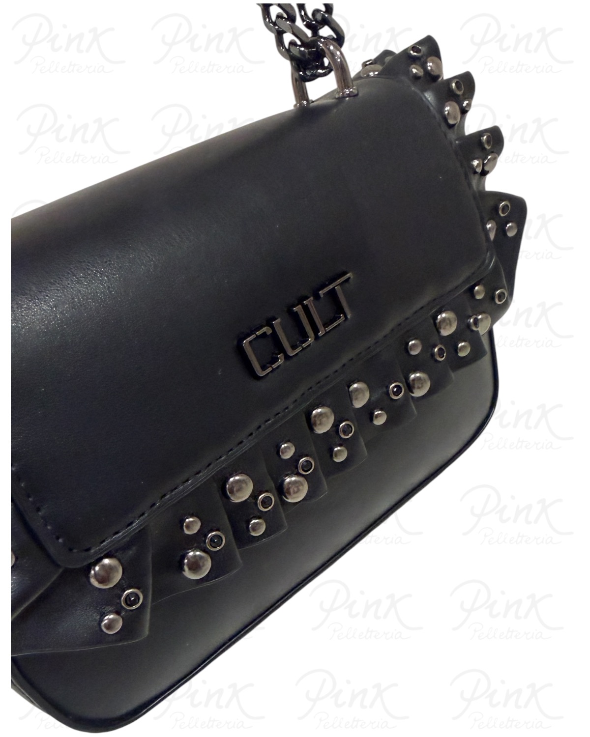 CULT YoKo Small Flap Bag X4GPWX060012999 Black - immagine 4