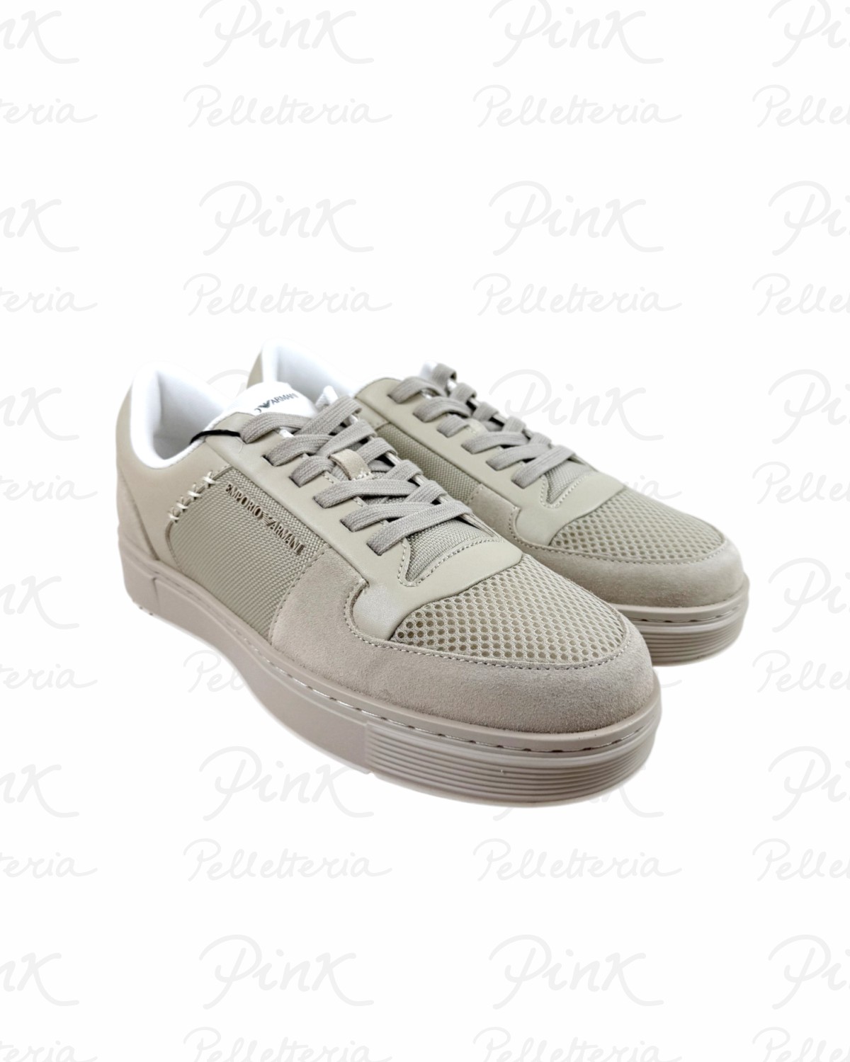 EMPORIO ARMANI .Runn Sneaker Man EM005293 AF24321 M1359 Beige.