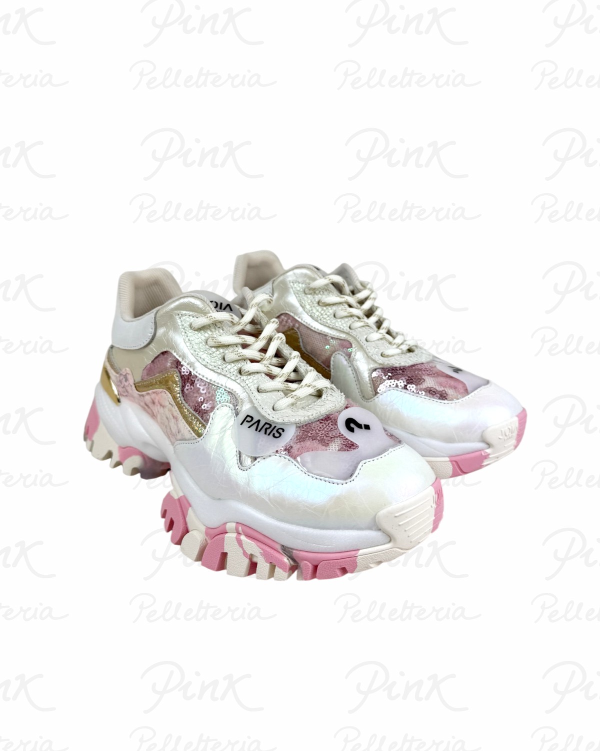 JOIA PARIS Celebrity Sneaker Woman W2001022 WhitePink