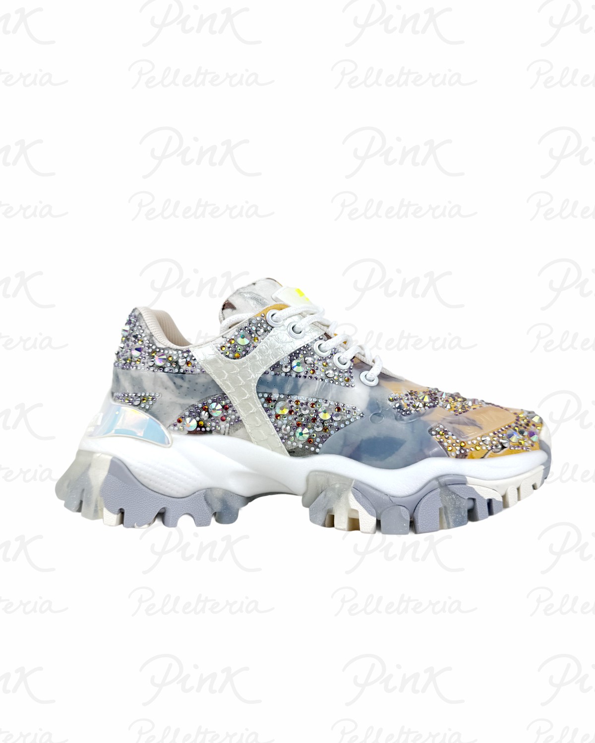 JOIA PARIS Jewel Sneaker Woman W2001005 Grey.