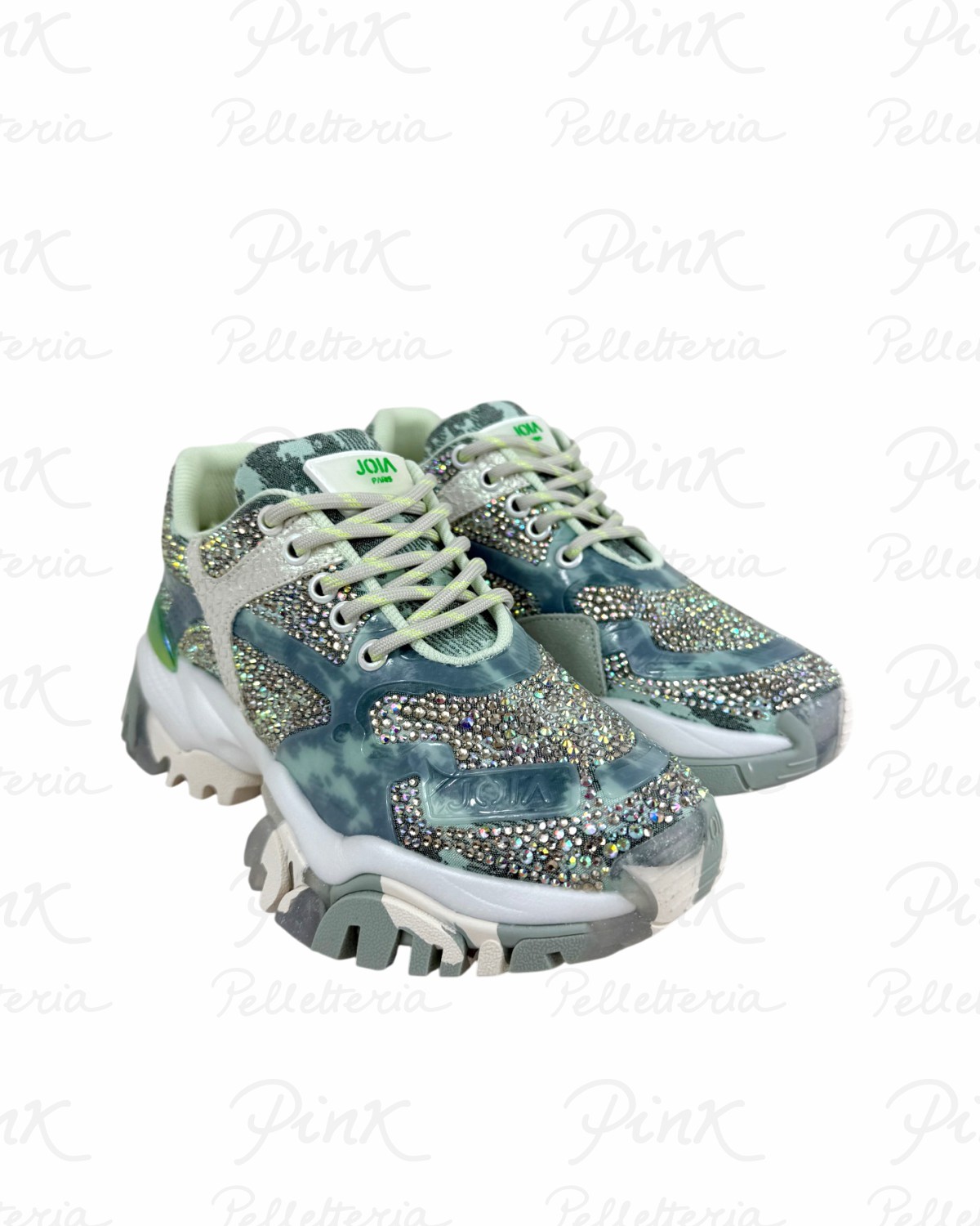 JOIA PARIS Jewel Sneaker Woman W2001008 Malachite